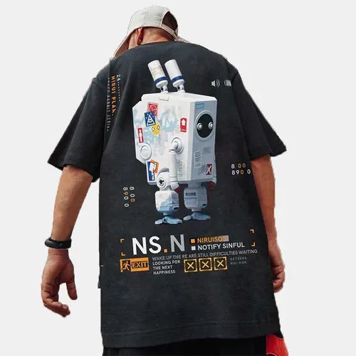 Trendy Brand Hip-hop Loose T-shirt