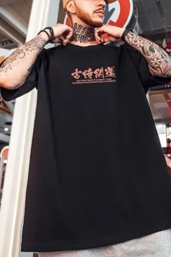 Trendy Brand Hip-hop Loose T-shirt
