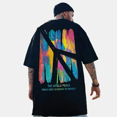 Trendy Brand Hip-hop Loose T-shirt