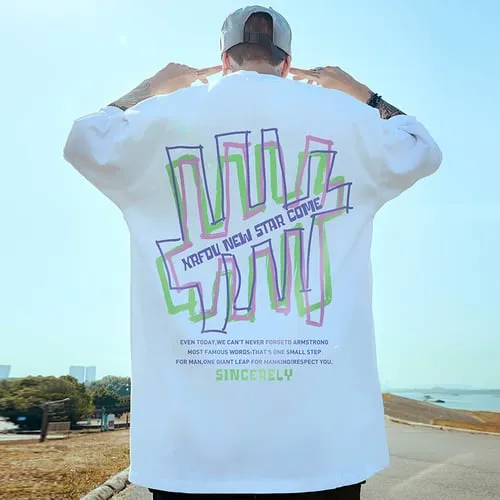 Trendy Brand Hip-hop Loose T-shirt