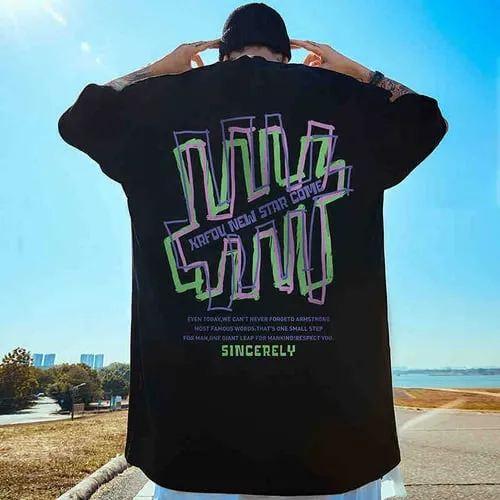 Trendy Brand Hip-hop Loose T-shirt