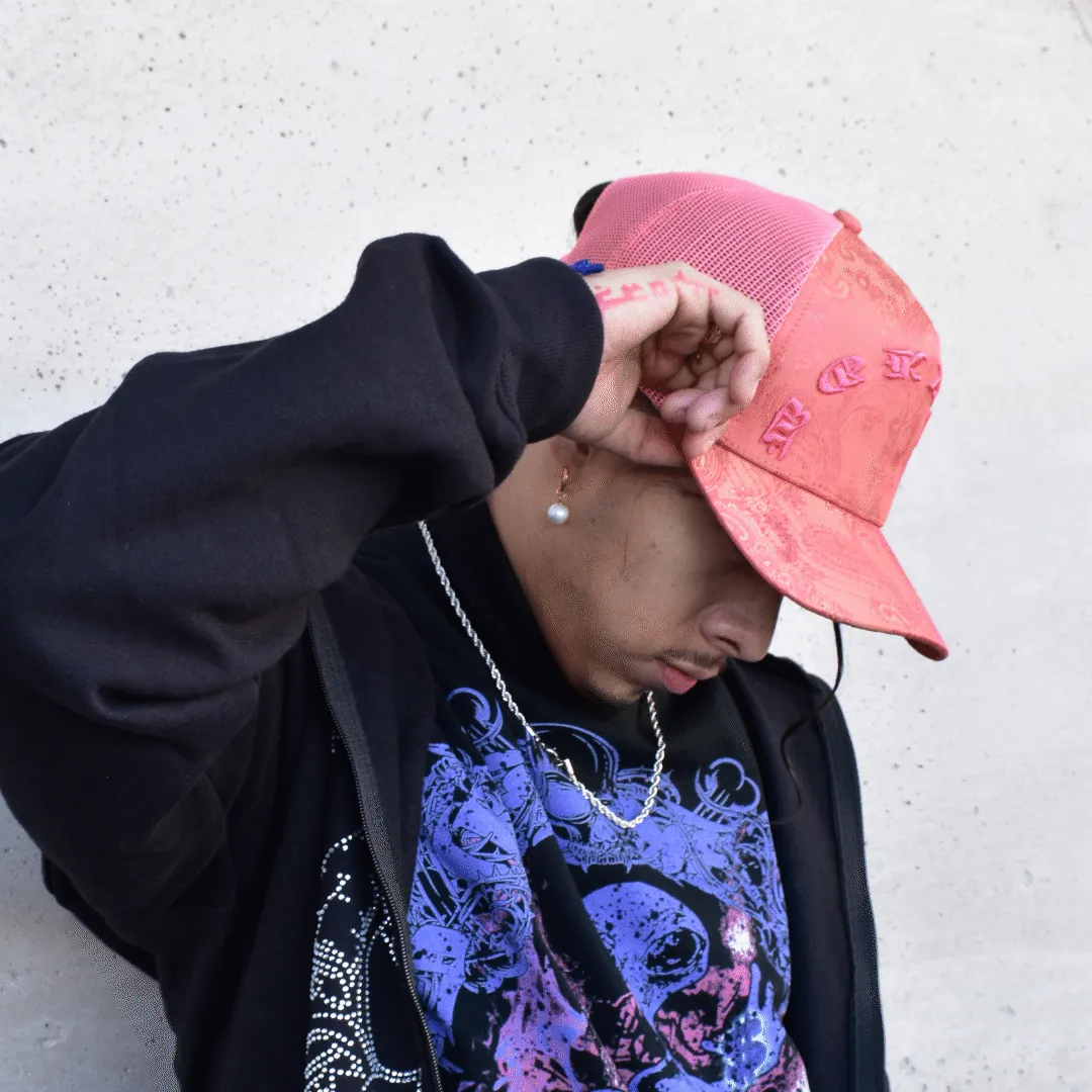 Trucker Hat Orange - RadioActive Murder She Wrote - Unisex