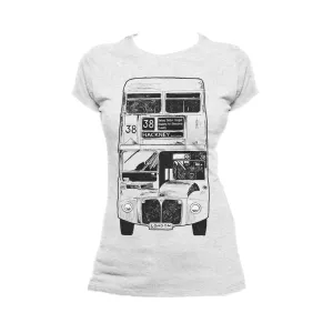 UA London Calling Bus 38 Hackney Women's T-shirt (Heather Grey)