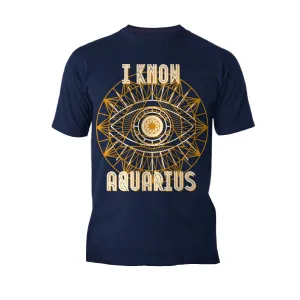 UA Supreme Star Sign Aquarius Men's T-shirt (Navy)