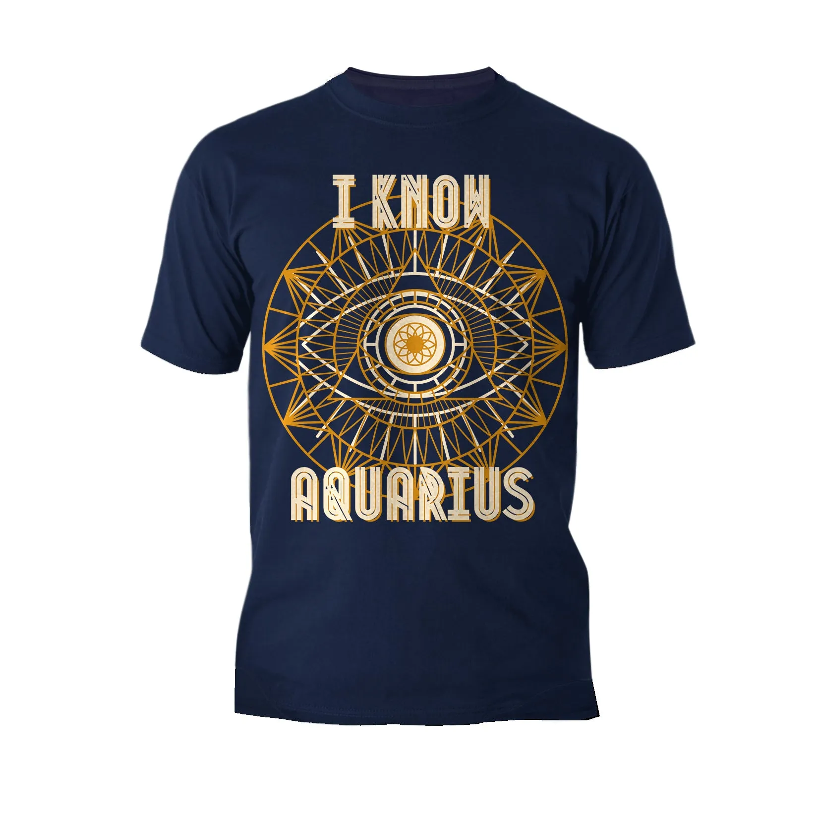UA Supreme Star Sign Aquarius Men's T-shirt (Navy)