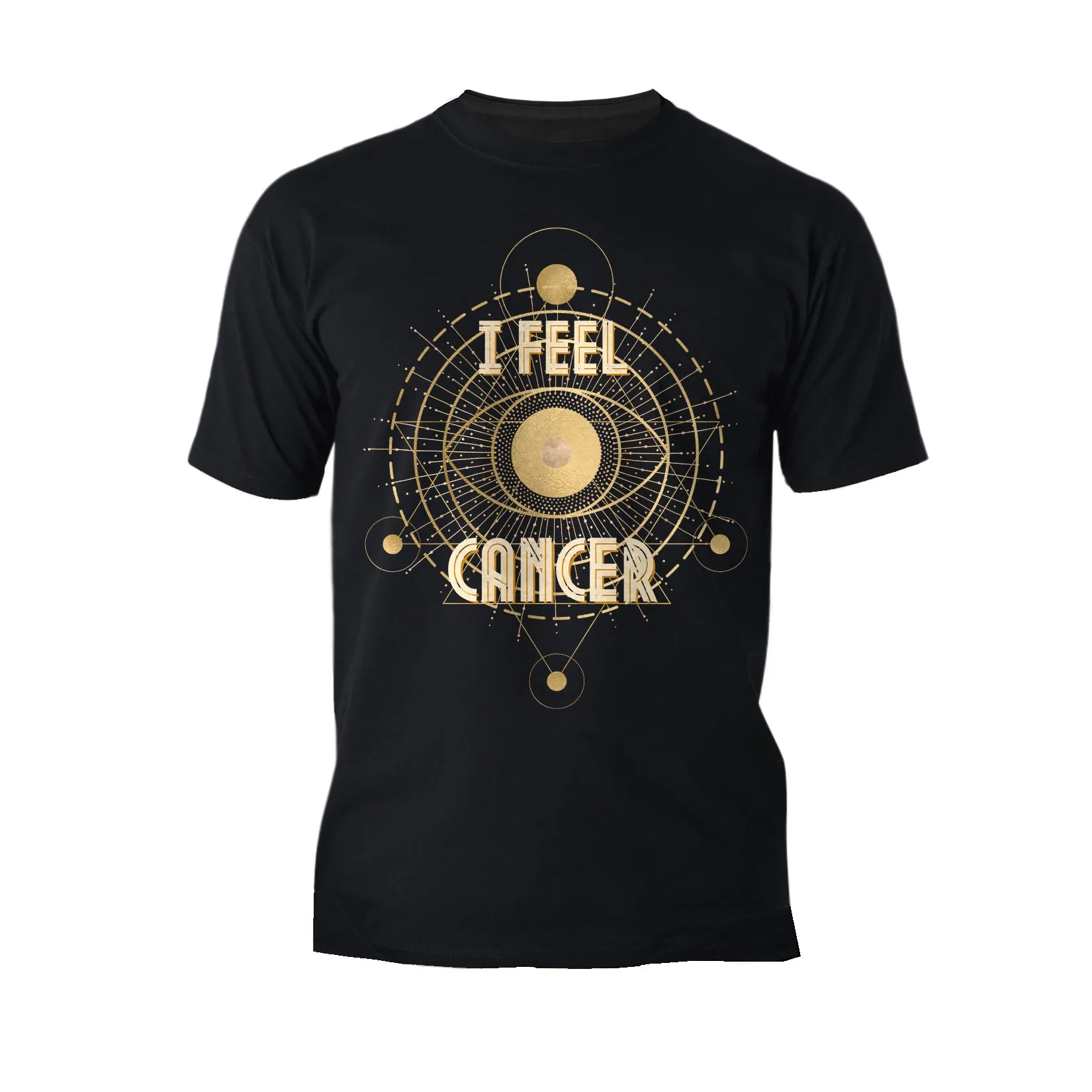 UA Supreme Star Sign Cancer Eye Men's T-shirt (Black)