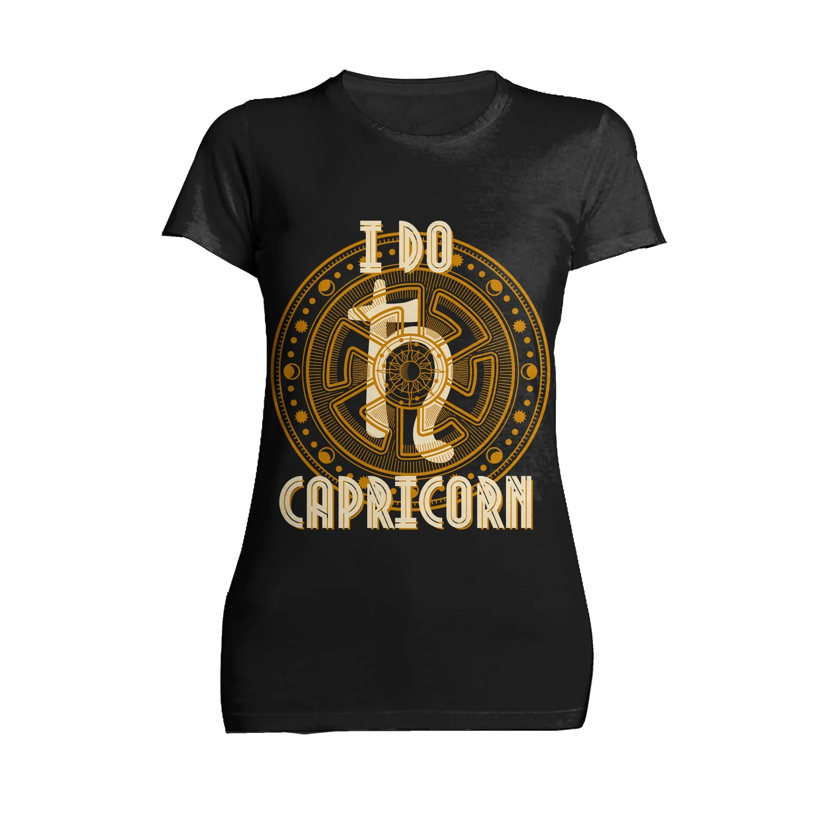 UA Supreme Star Sign Capricorn Women's T-shirt (Black)