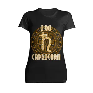 UA Supreme Star Sign Capricorn Women's T-shirt (Black)