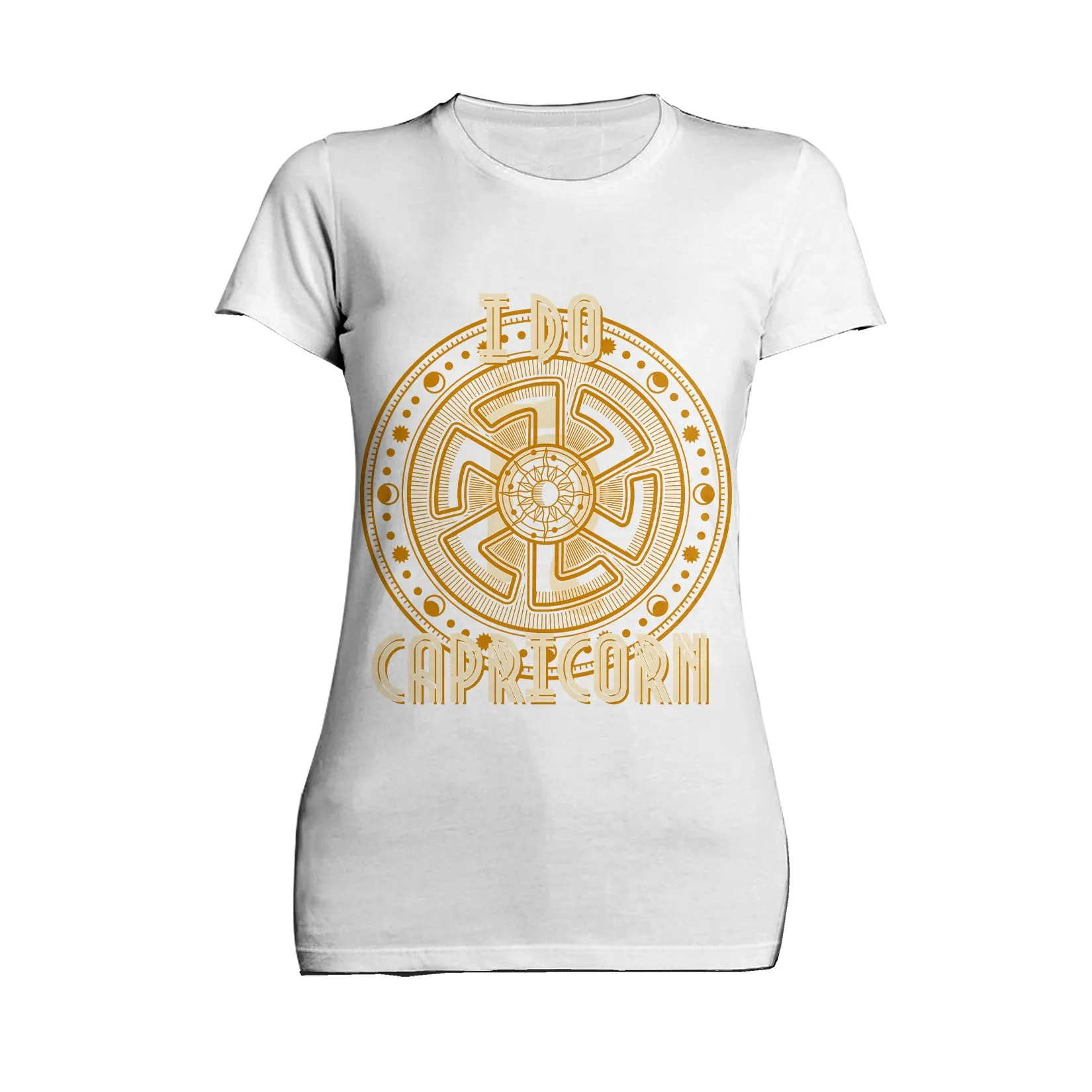 UA Supreme Star Sign Capricorn Women's T-shirt (White)