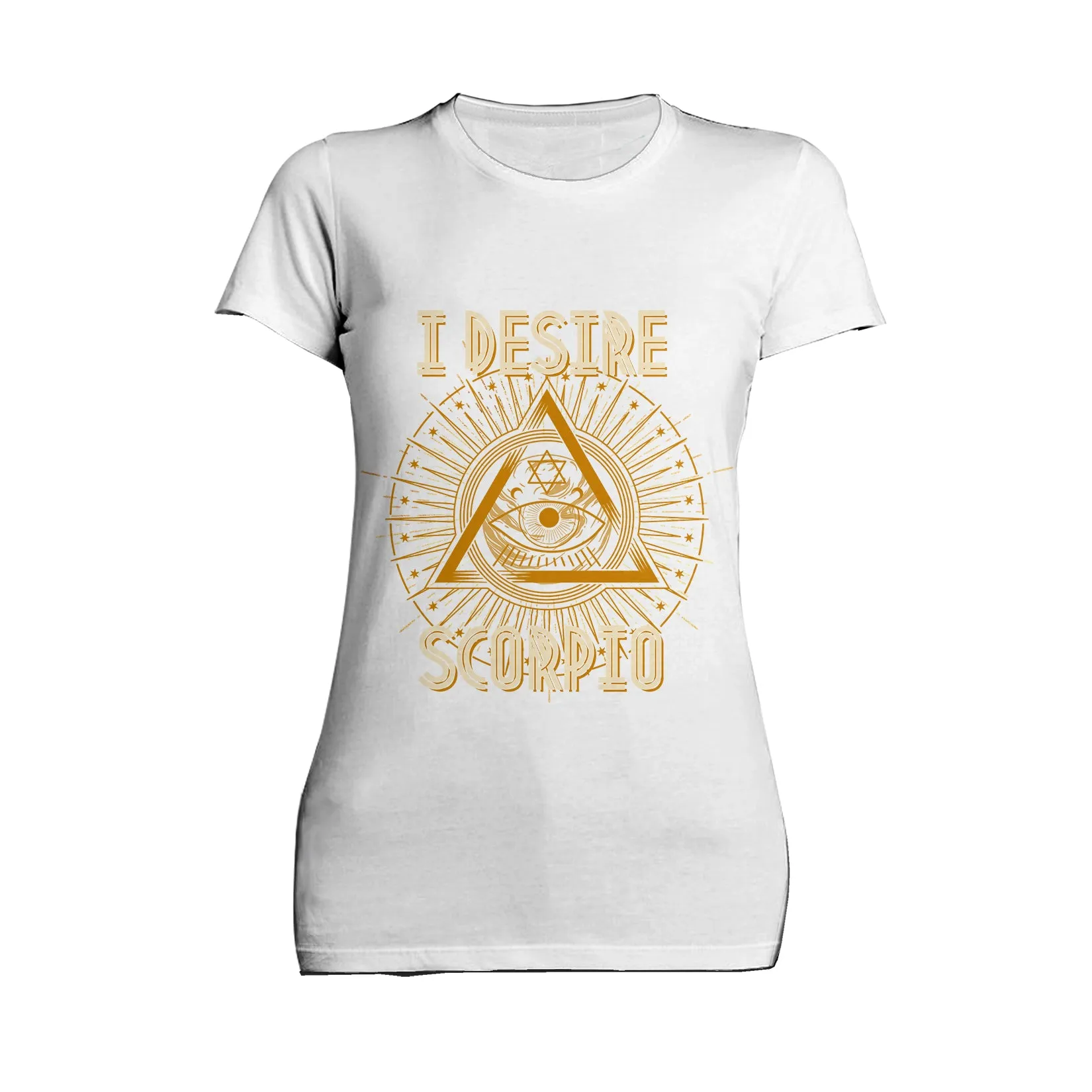 UA Supreme Star Sign Scorpio Eye Women's T-shirt (White)