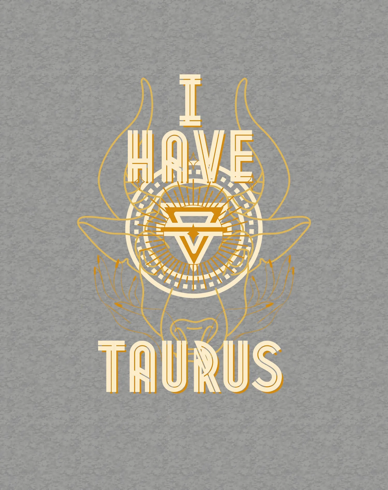 UA Supreme Star Sign Taurus Men's T-shirt (Sports Grey)