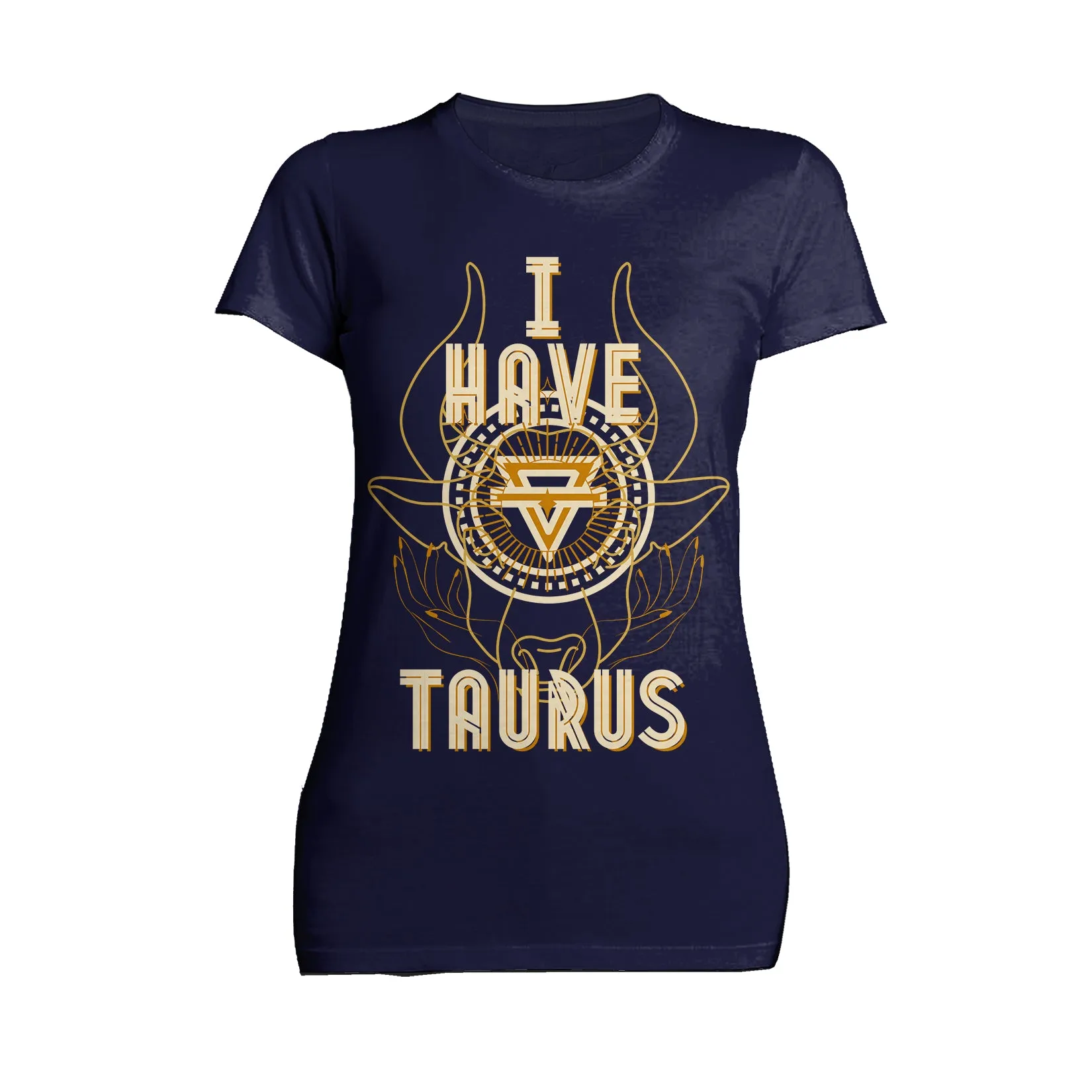 UA Supreme Star Sign Taurus Women's T-shirt (Navy)