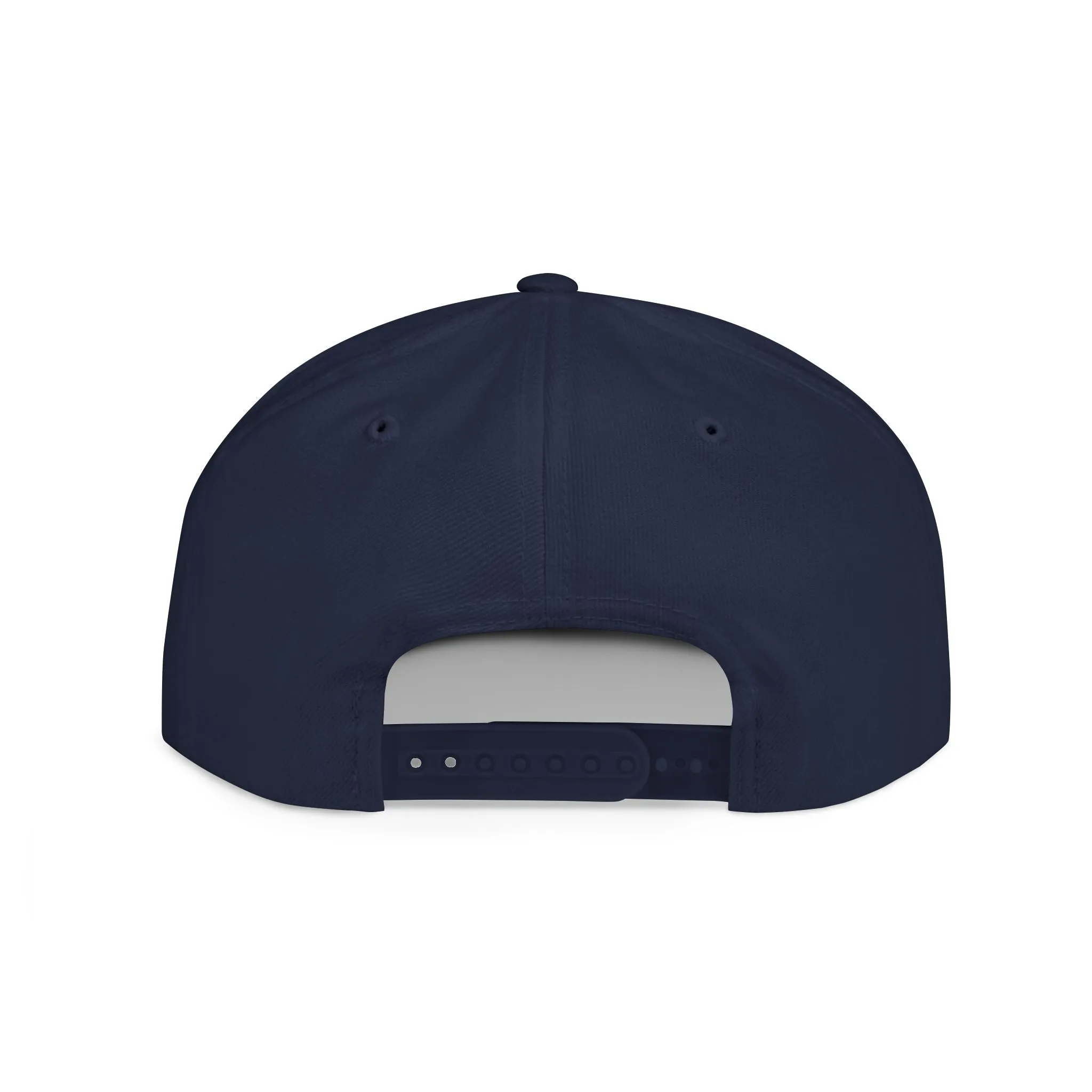 Ubiquitous Flat Bill Snapback Hat - Trendy Mountain Design for Adventurers