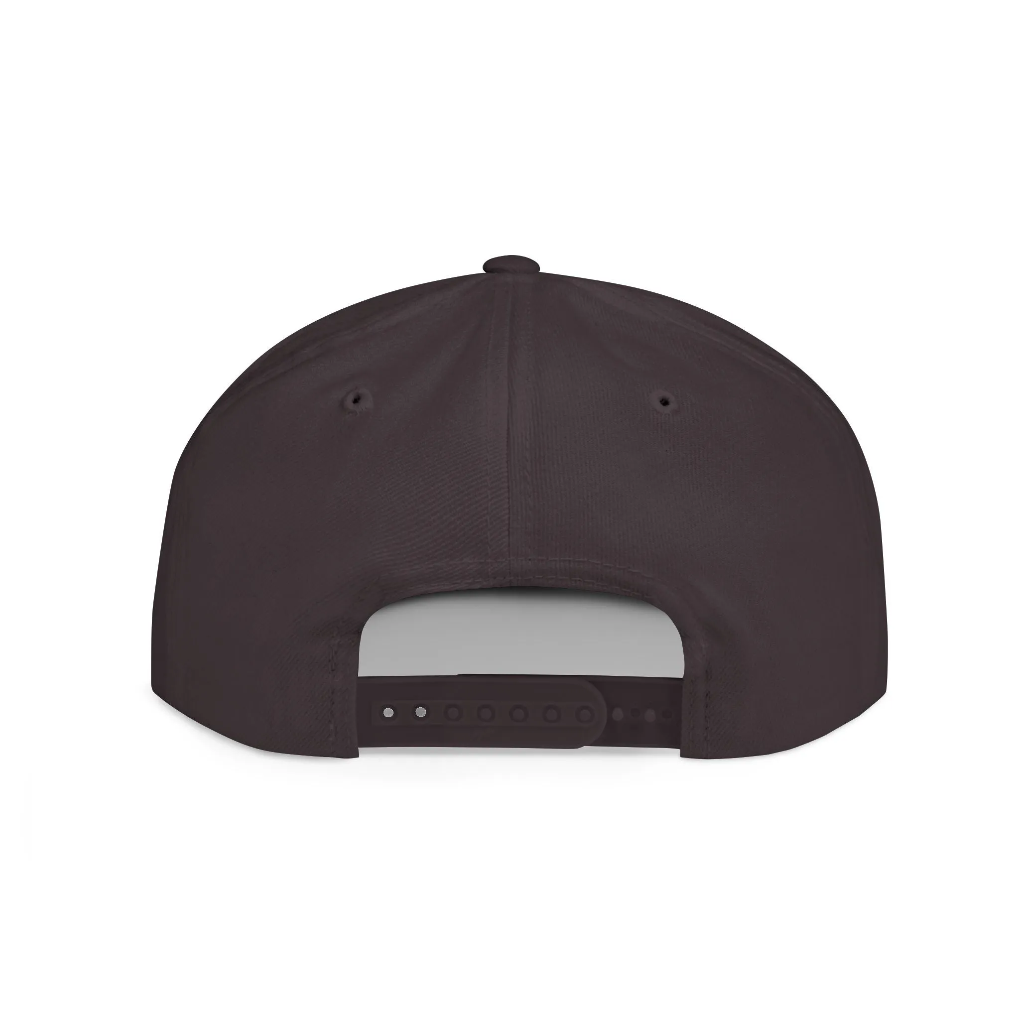 Ubiquitous Flat Bill Snapback Hat - Trendy Mountain Design for Adventurers