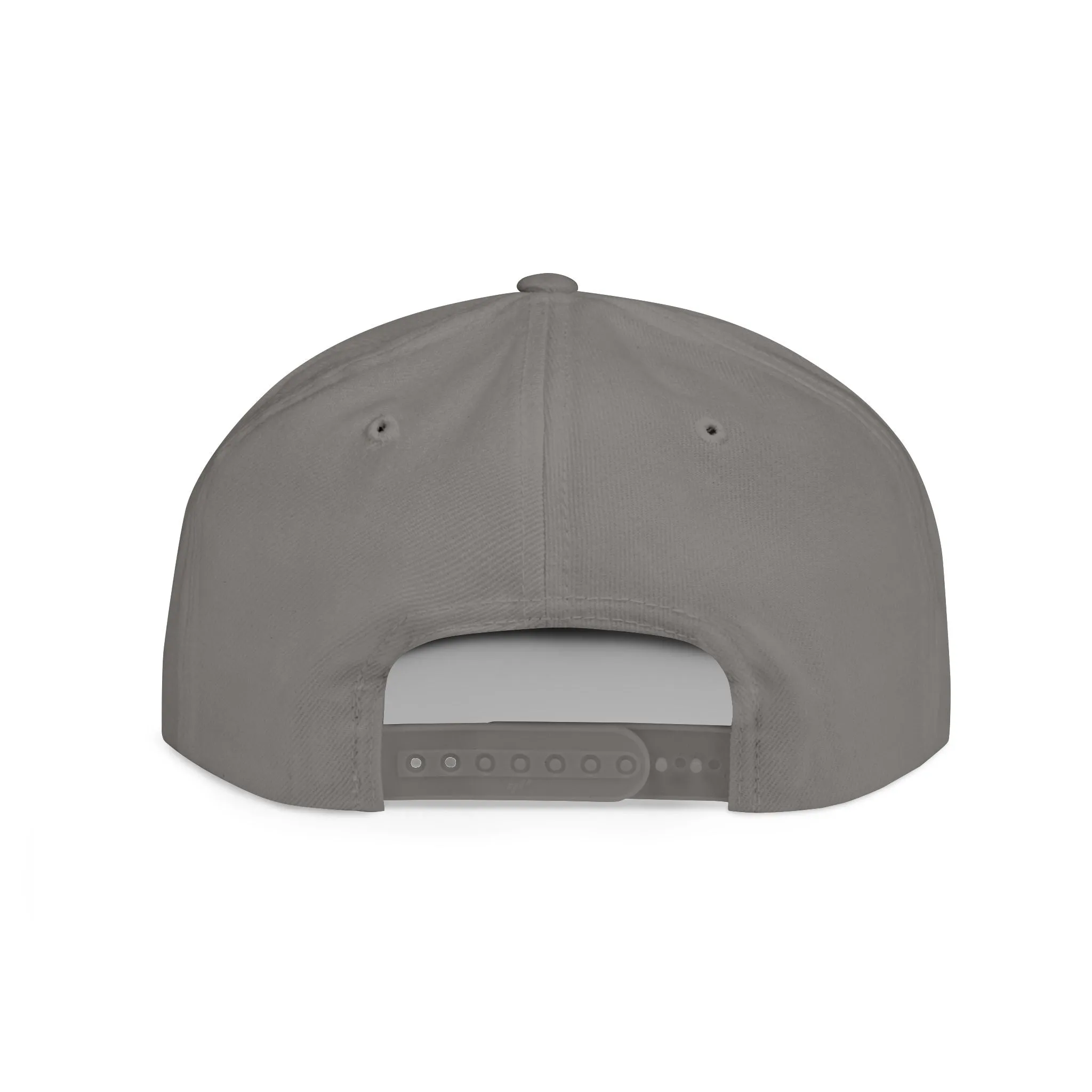 Ubiquitous Flat Bill Snapback Hat - Trendy Mountain Design for Adventurers