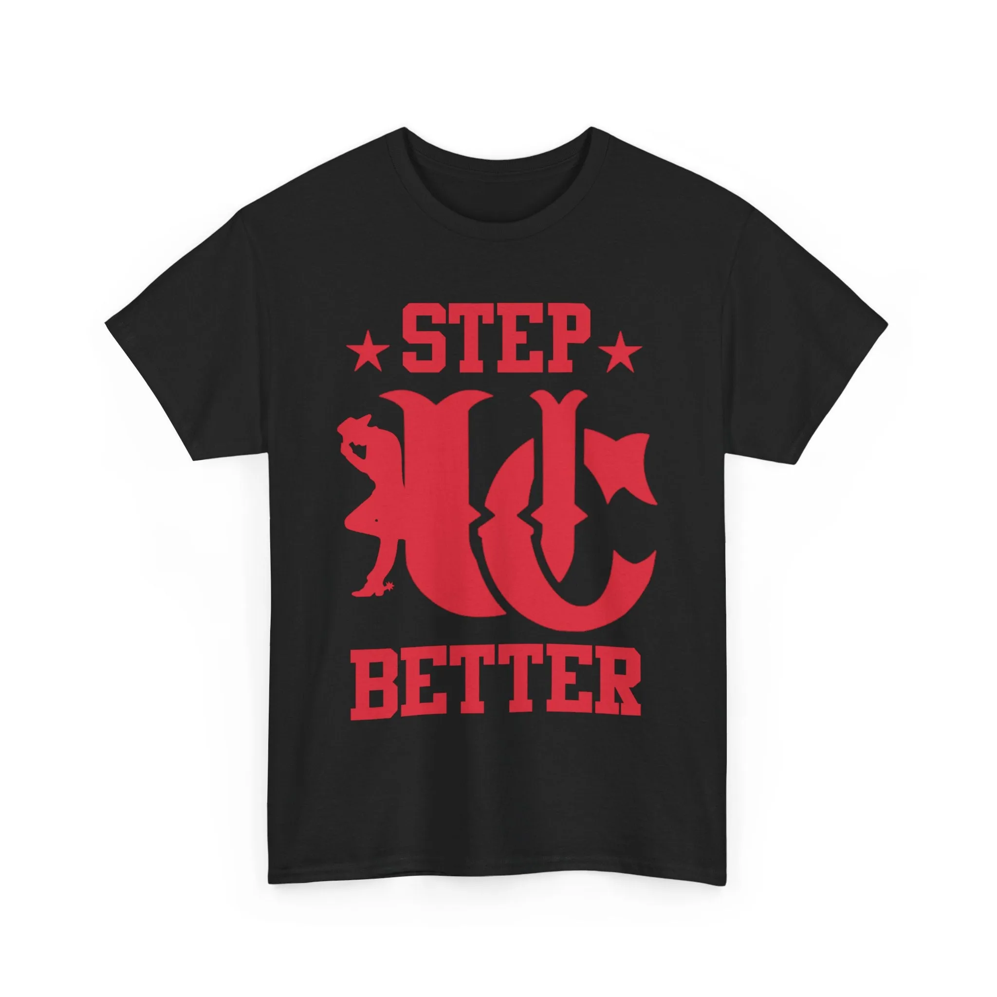 UC Step Better Black & Red Tees