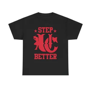 UC Step Better Black & Red Tees