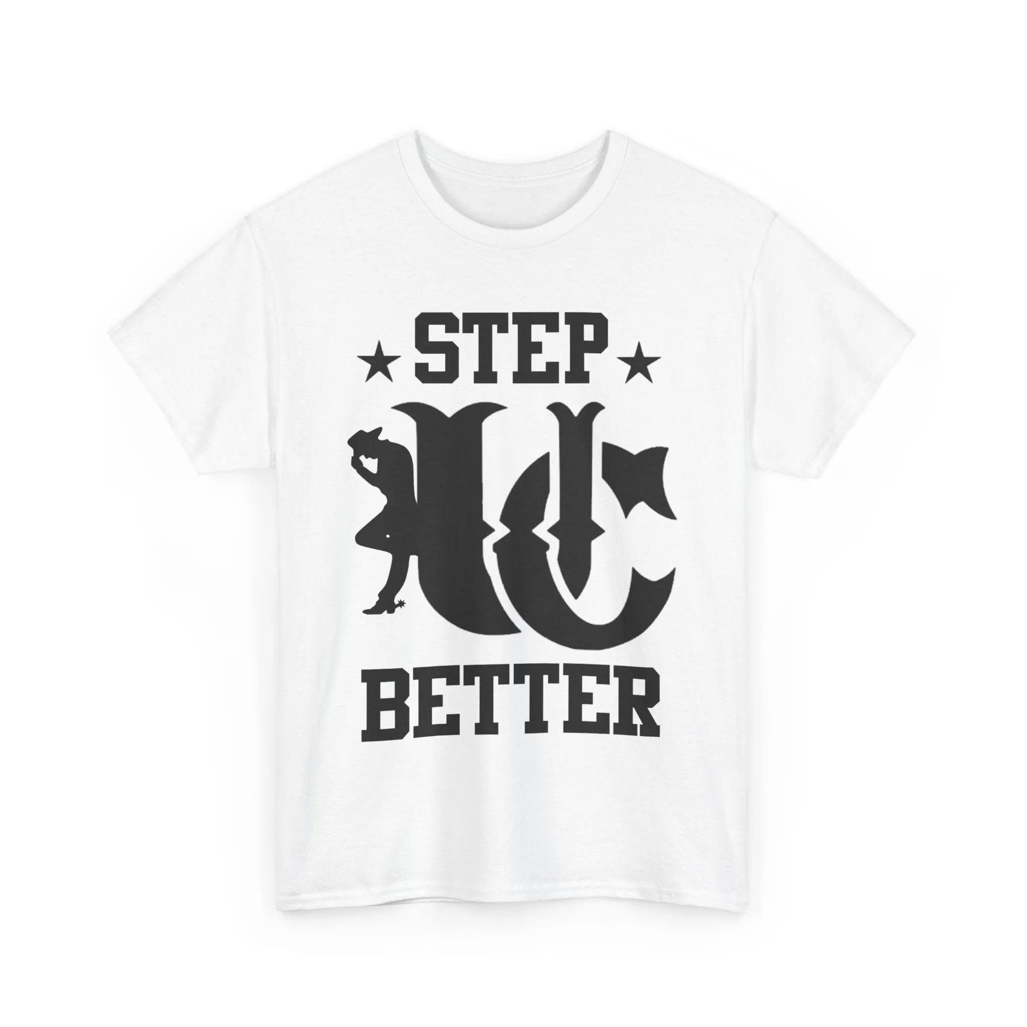 UC Step Better White & Black Tees