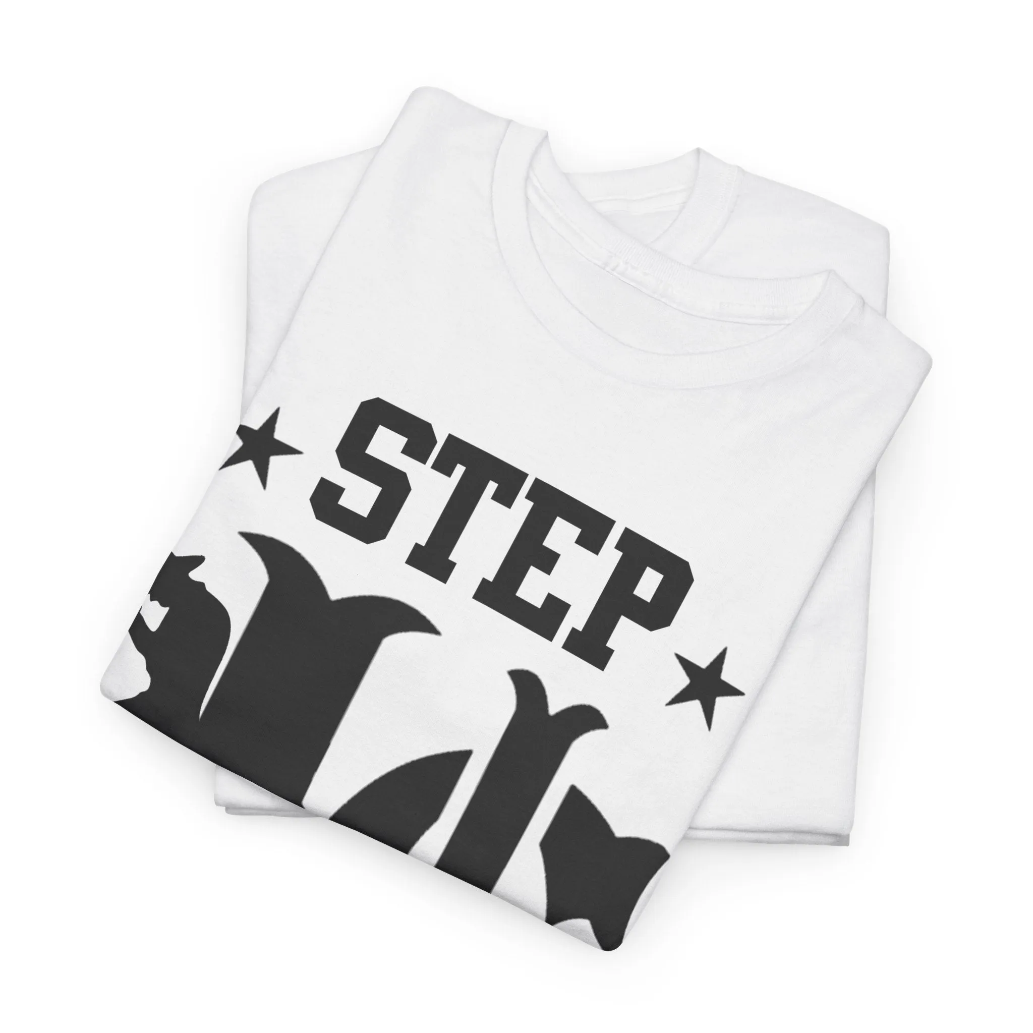 UC Step Better White & Black Tees