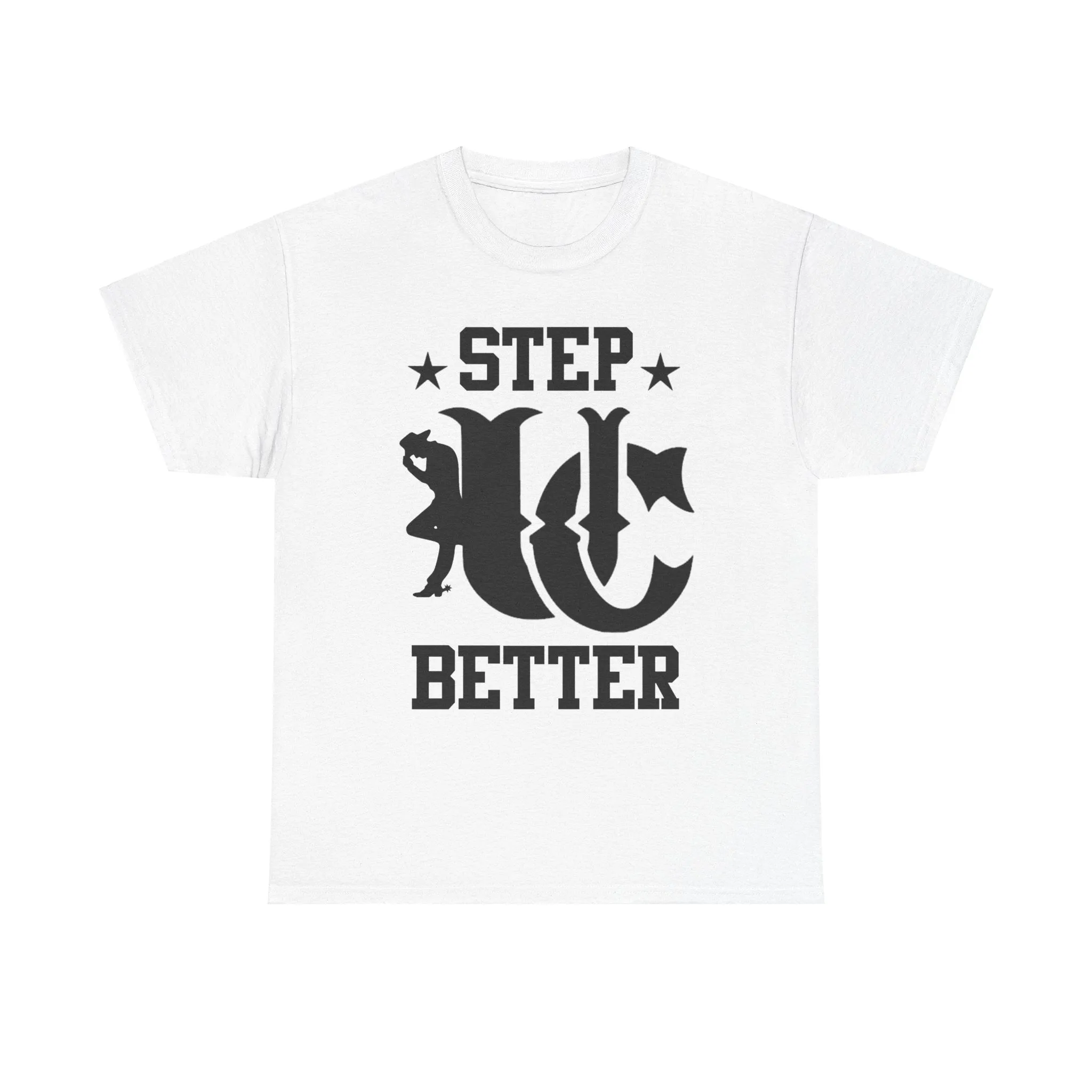UC Step Better White & Black Tees