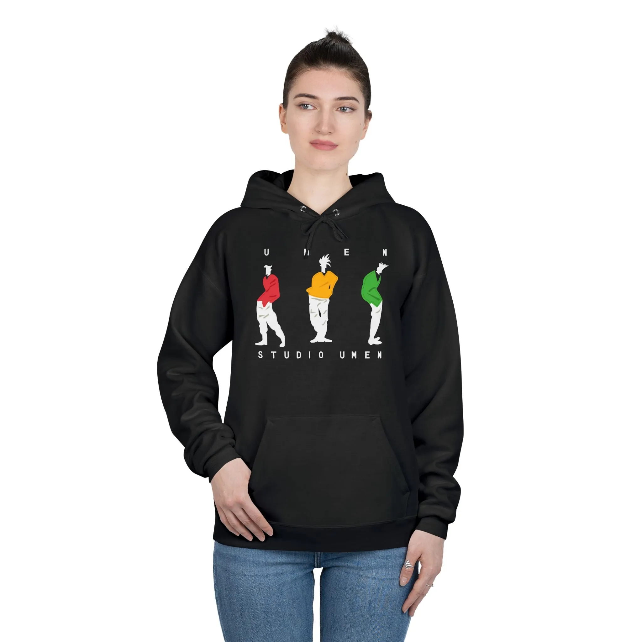 UMEN STUDIO MEN Eco-Friendly Pullover Hoodie  Unisex Stylish Comfort