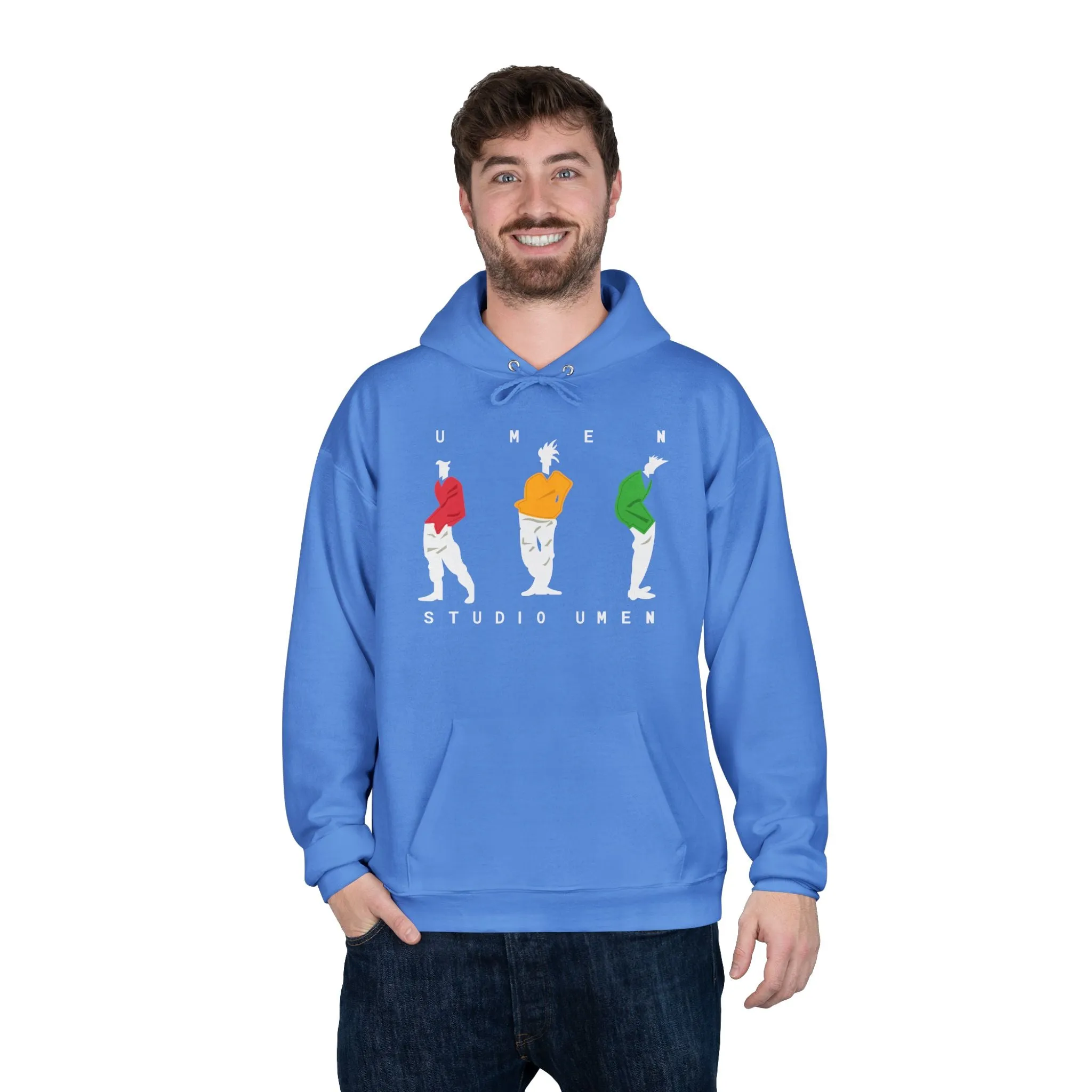 UMEN STUDIO MEN Eco-Friendly Pullover Hoodie  Unisex Stylish Comfort