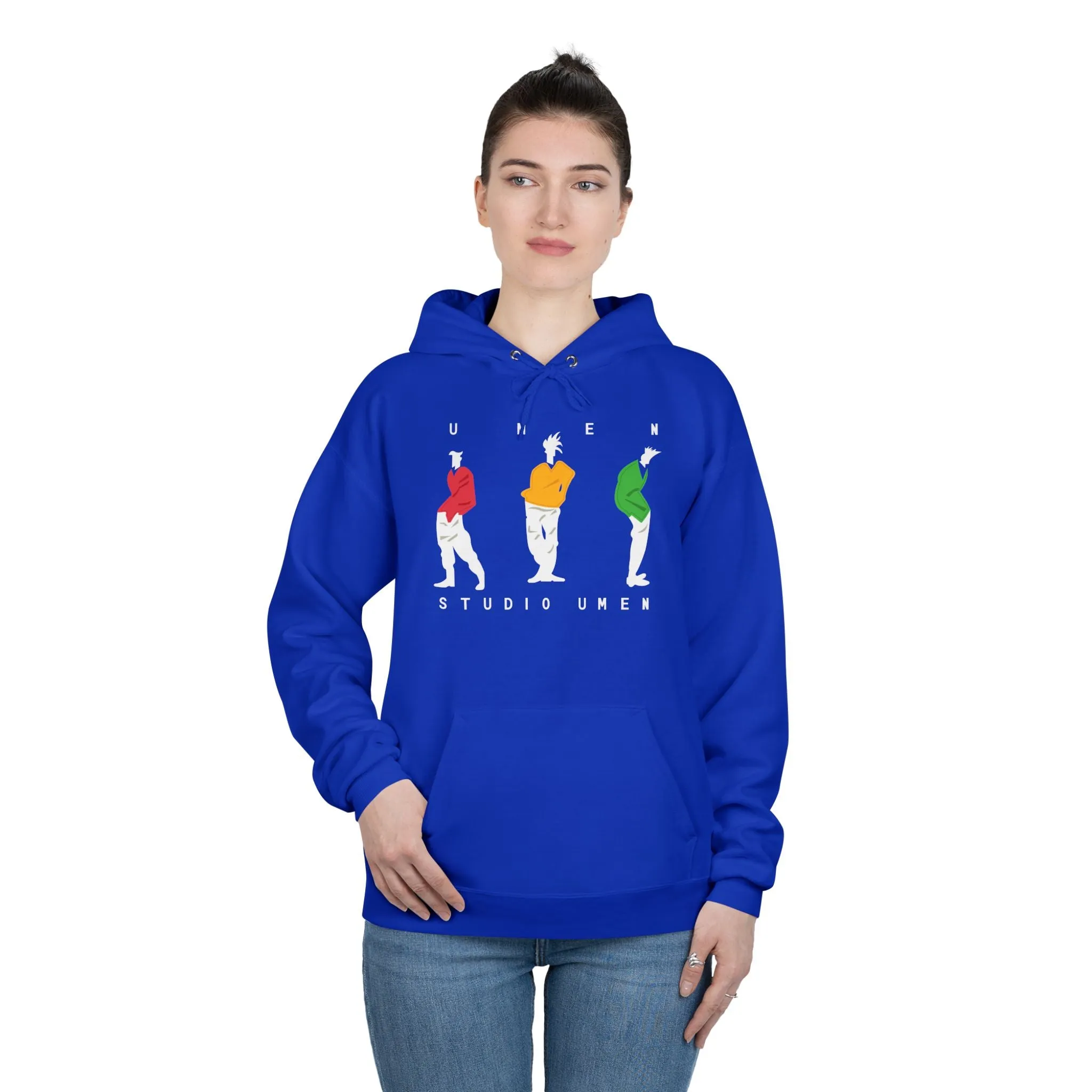 UMEN STUDIO MEN Eco-Friendly Pullover Hoodie  Unisex Stylish Comfort