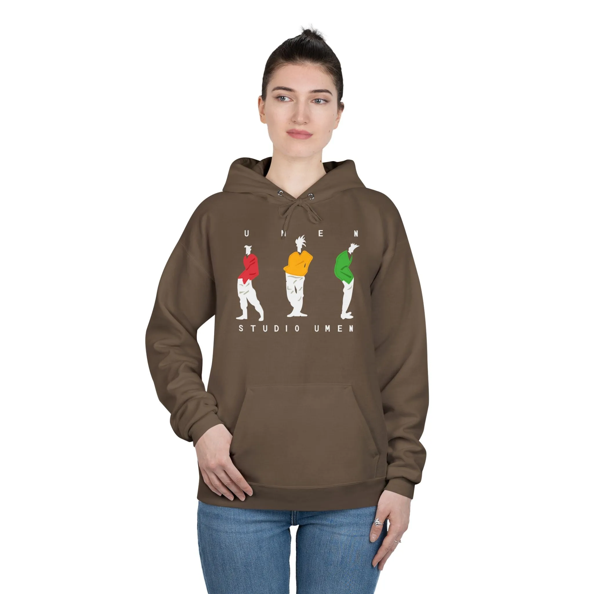 UMEN STUDIO MEN Eco-Friendly Pullover Hoodie  Unisex Stylish Comfort