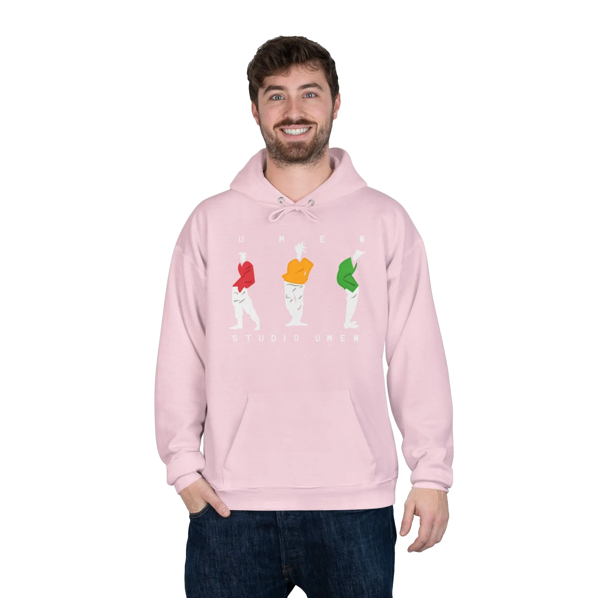 UMEN STUDIO MEN Eco-Friendly Pullover Hoodie  Unisex Stylish Comfort