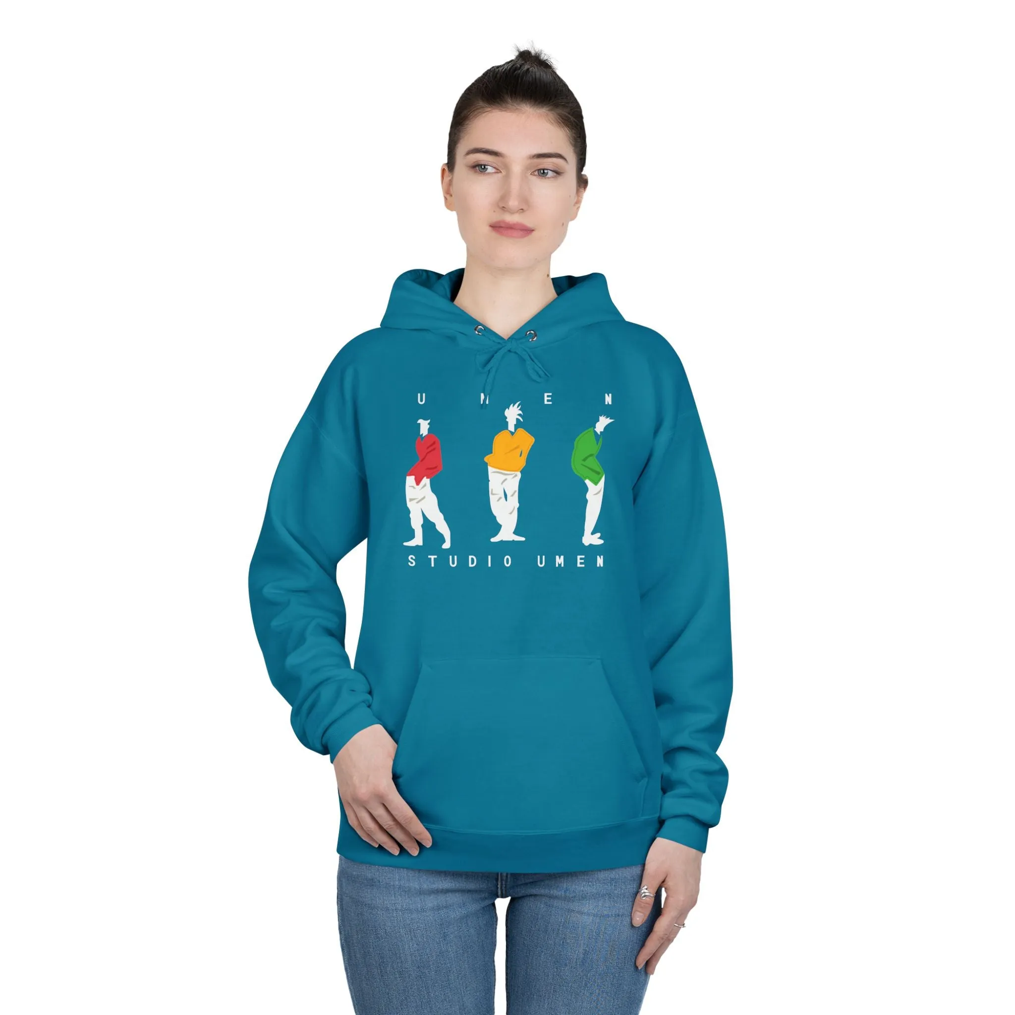 UMEN STUDIO MEN Eco-Friendly Pullover Hoodie  Unisex Stylish Comfort