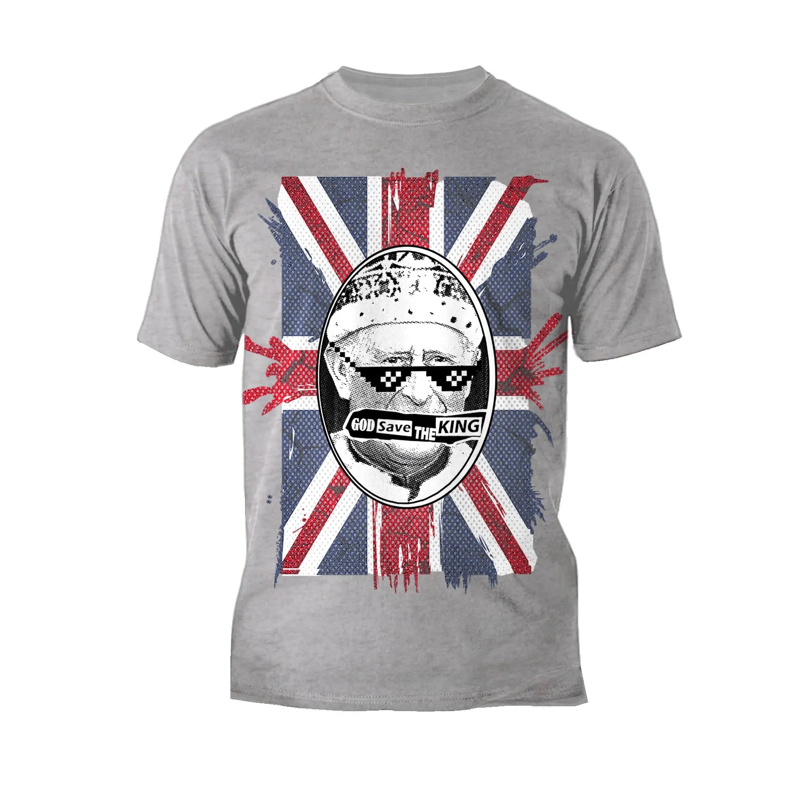 Urban Attitude Kings Coronation 2023 God Save The King 02 Men's T-shirt