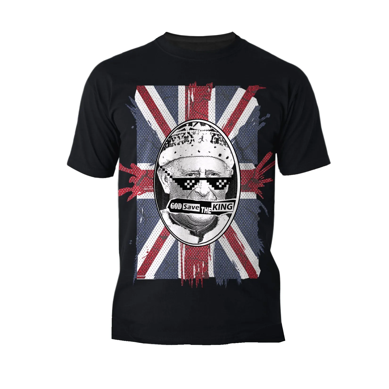 Urban Attitude Kings Coronation 2023 God Save The King 02 Men's T-shirt