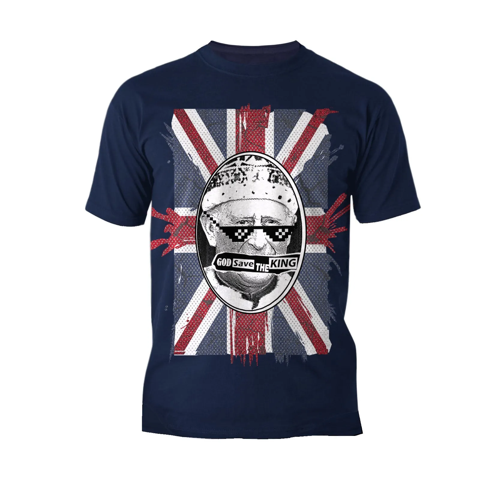 Urban Attitude Kings Coronation 2023 God Save The King 02 Men's T-shirt