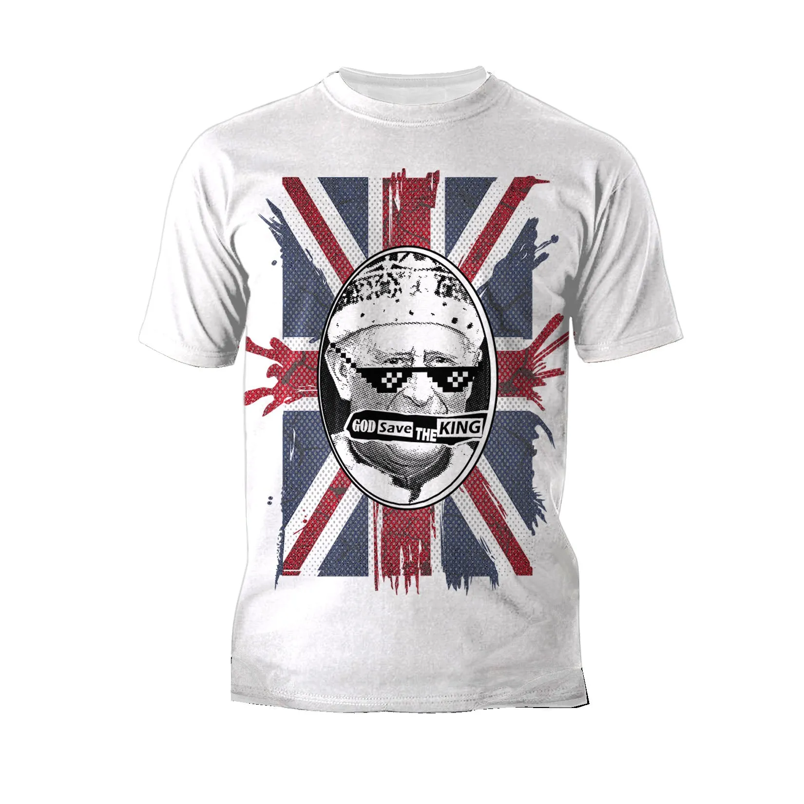 Urban Attitude Kings Coronation 2023 God Save The King 02 Men's T-shirt