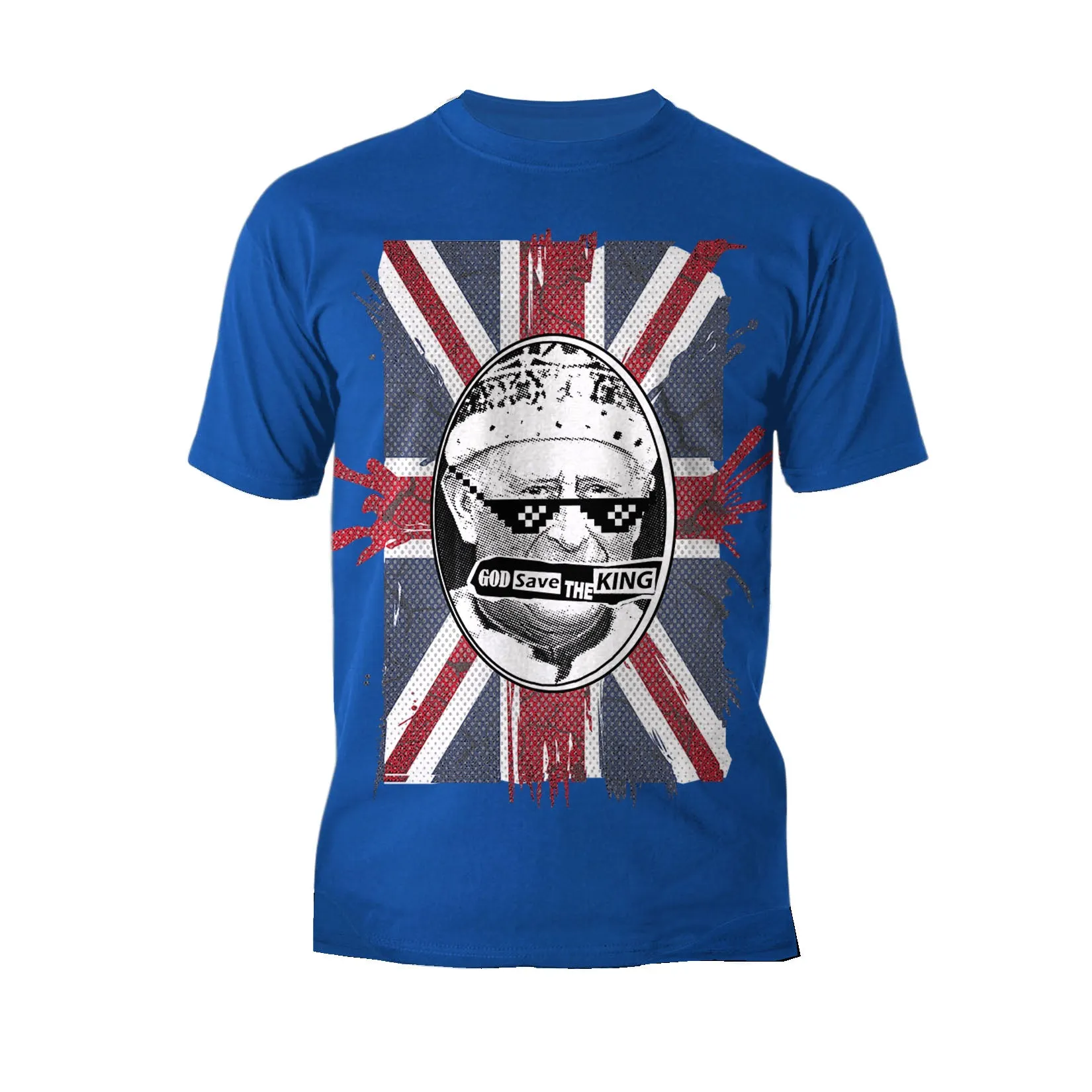Urban Attitude Kings Coronation 2023 God Save The King 02 Men's T-shirt
