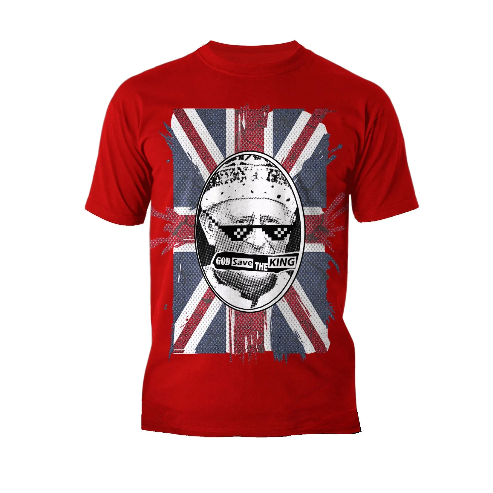 Urban Attitude Kings Coronation 2023 God Save The King 02 Men's T-shirt