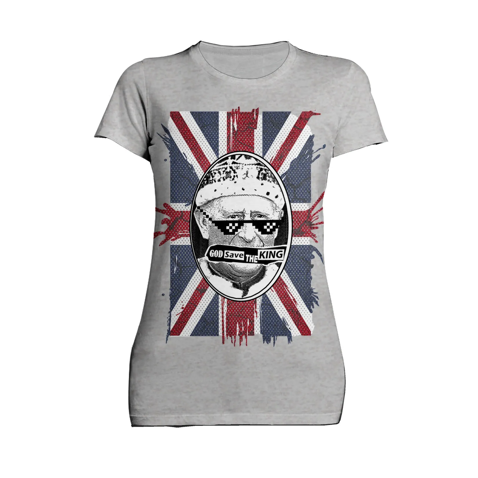 Urban Attitude Kings Coronation 2023 God Save The King 02 Women's T-shirt