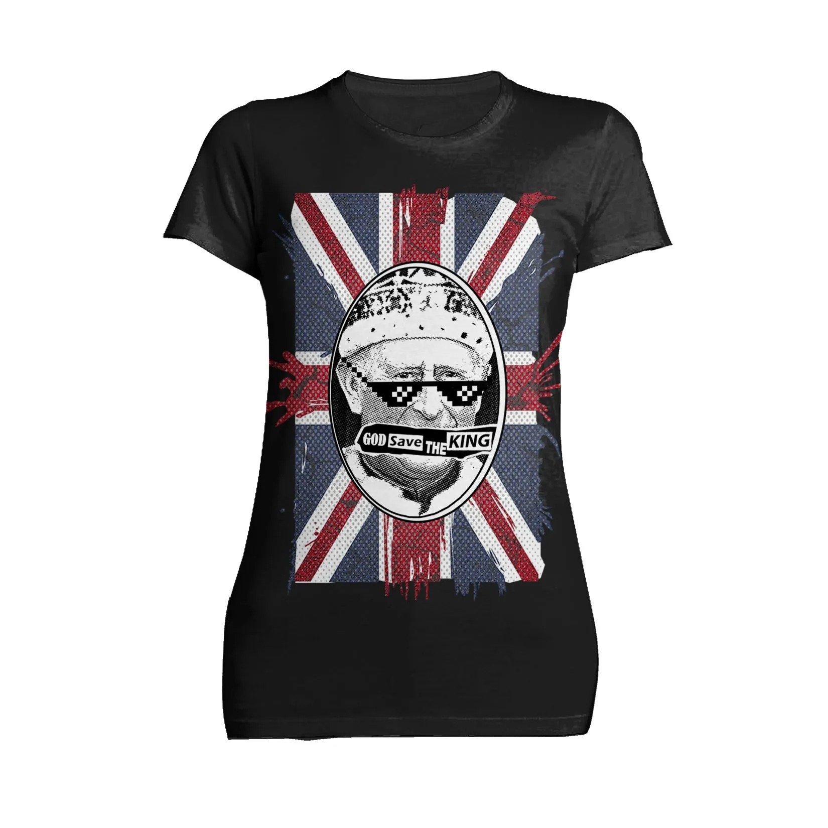 Urban Attitude Kings Coronation 2023 God Save The King 02 Women's T-shirt