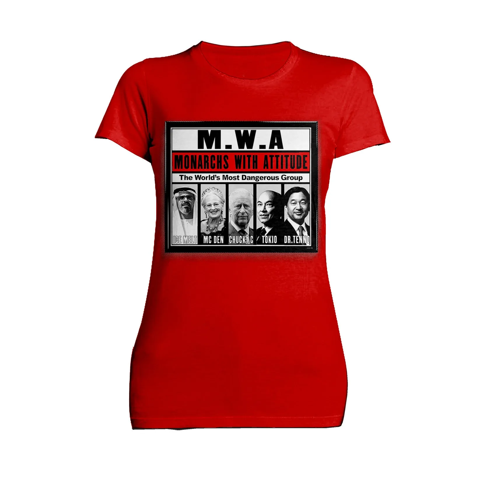 Urban Attitude Kings Coronation 2023 MWA Monarchs with Attitude Women's T-shirt