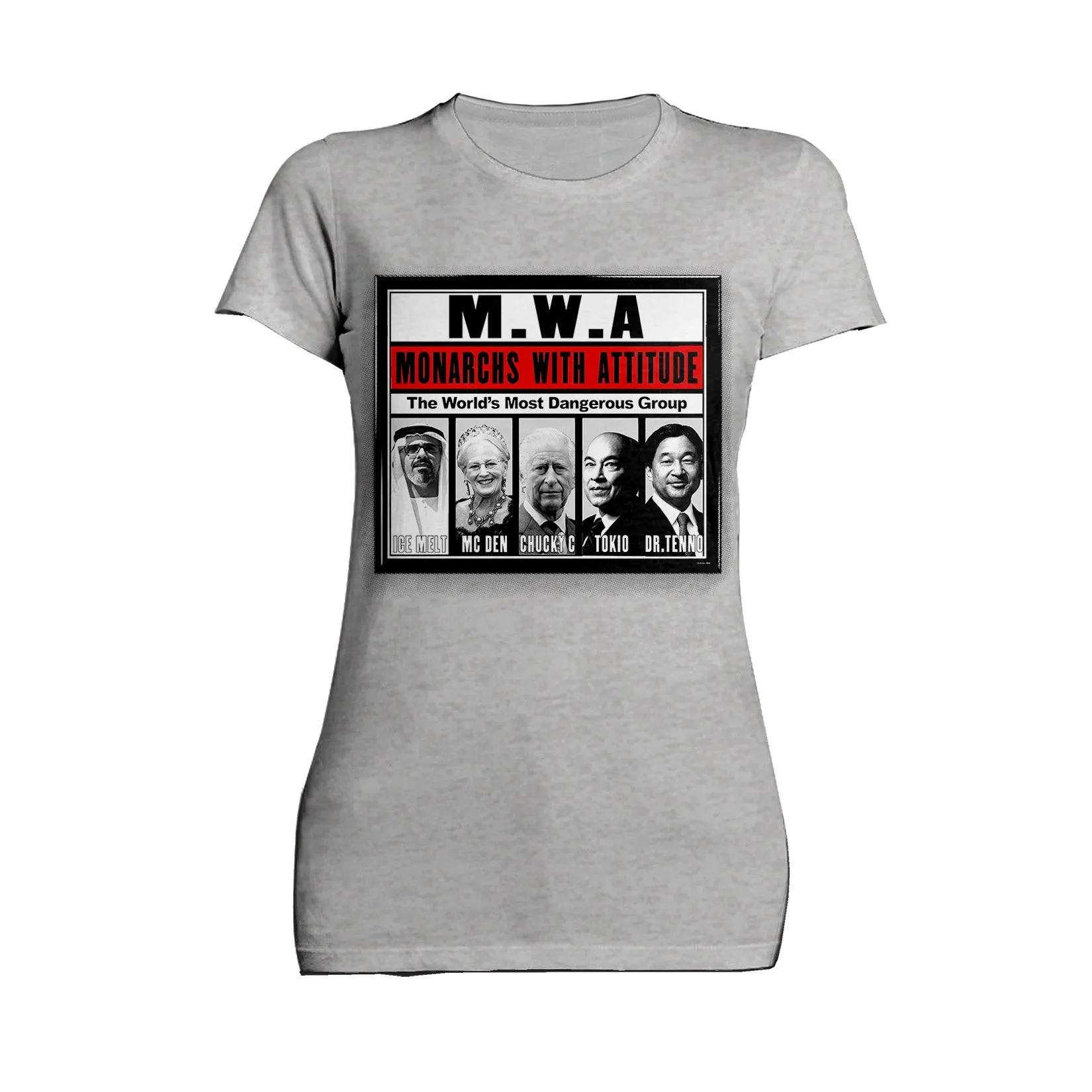 Urban Attitude Kings Coronation 2023 MWA Monarchs with Attitude Women's T-shirt
