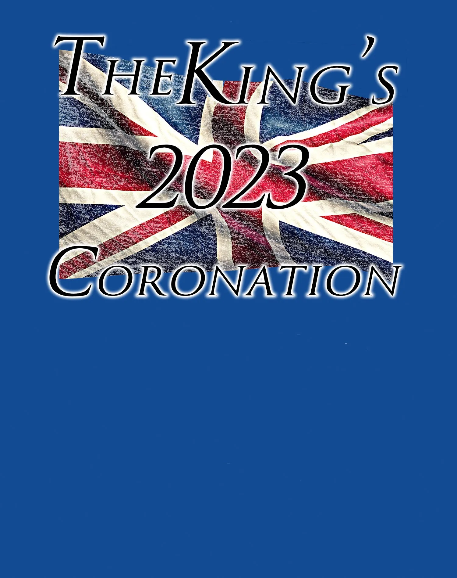 Urban Attitude Kings Coronation 2023 Union Jack Flag Flying Men's T-shirt