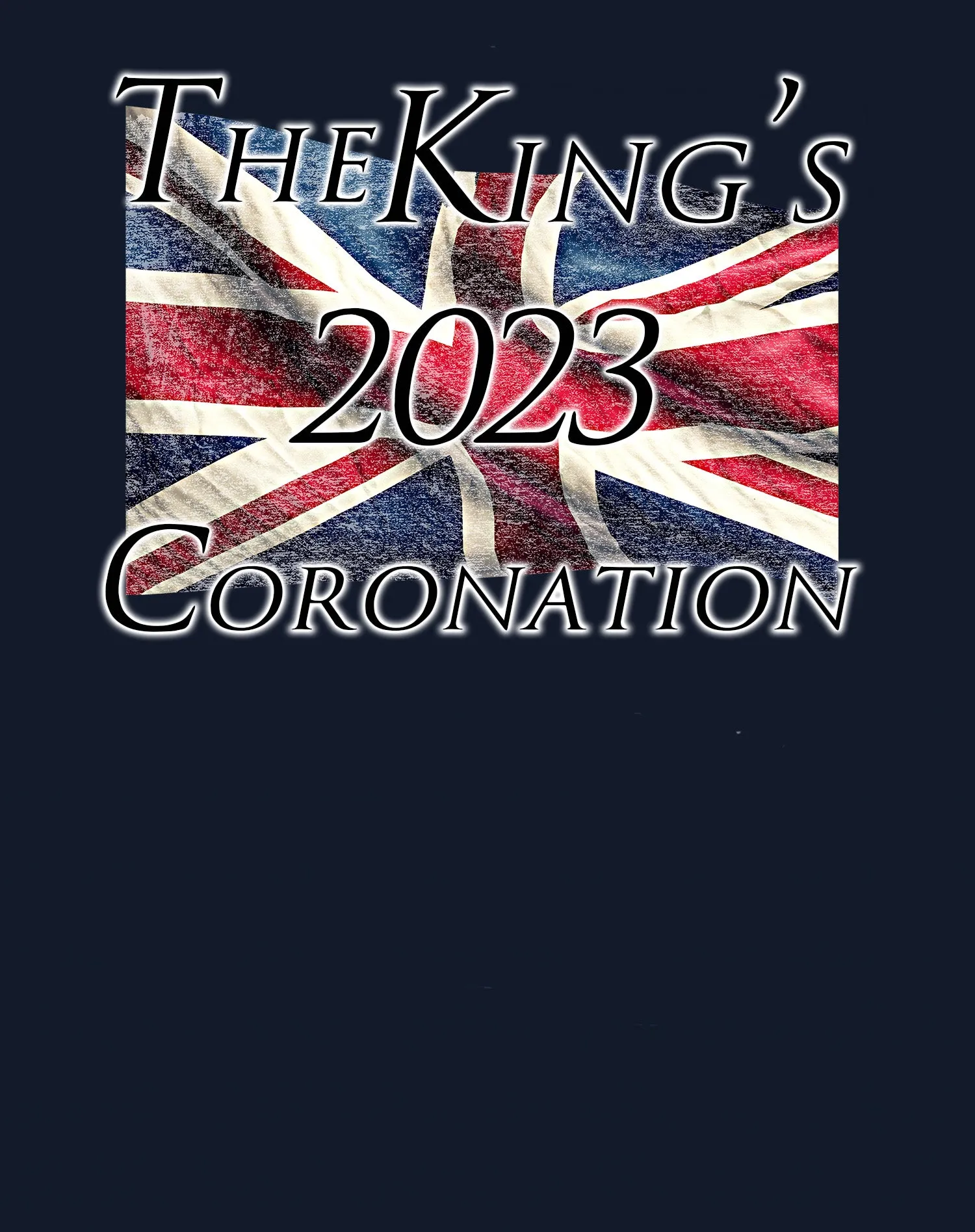 Urban Attitude Kings Coronation 2023 Union Jack Flag Flying Men's T-shirt