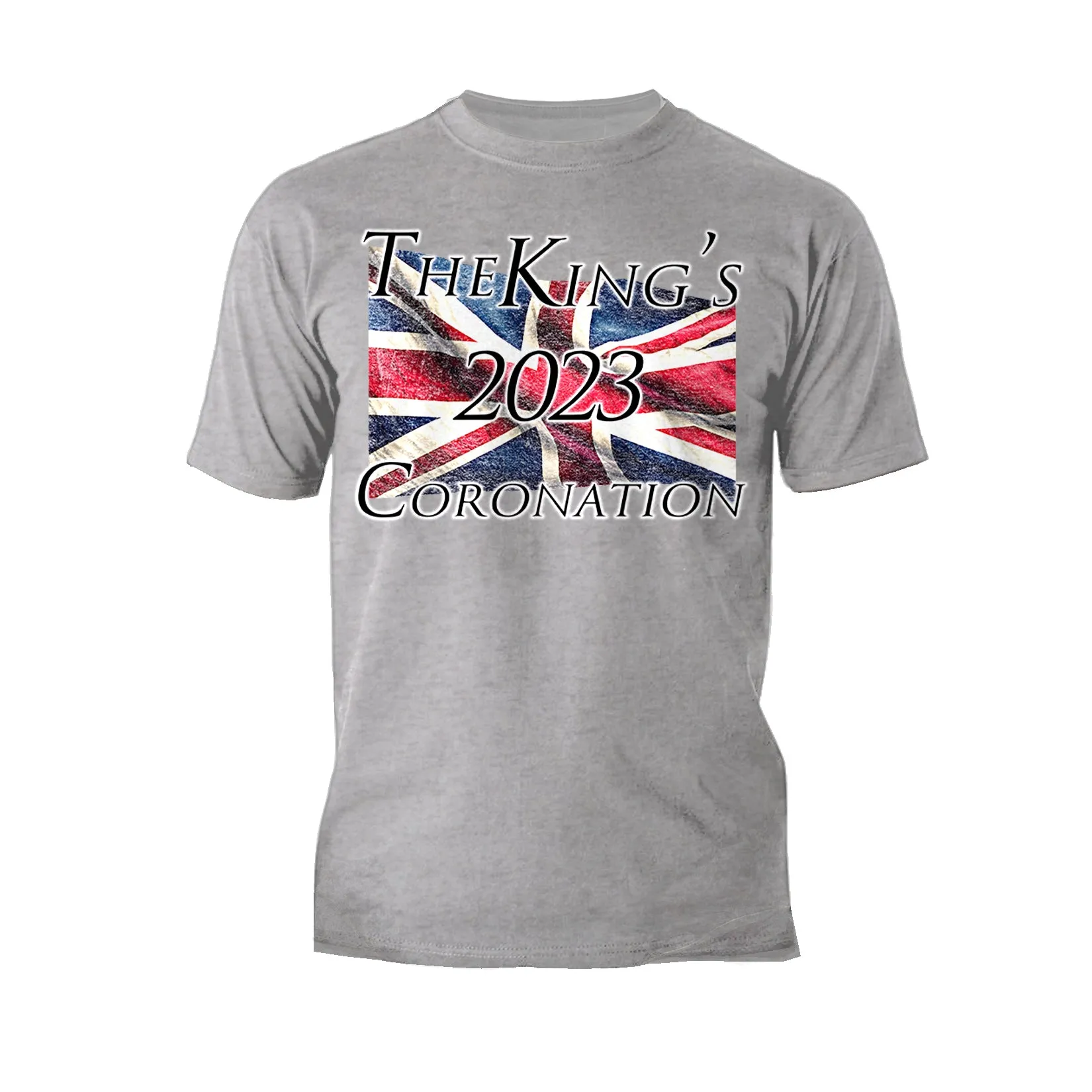 Urban Attitude Kings Coronation 2023 Union Jack Flag Flying Men's T-shirt