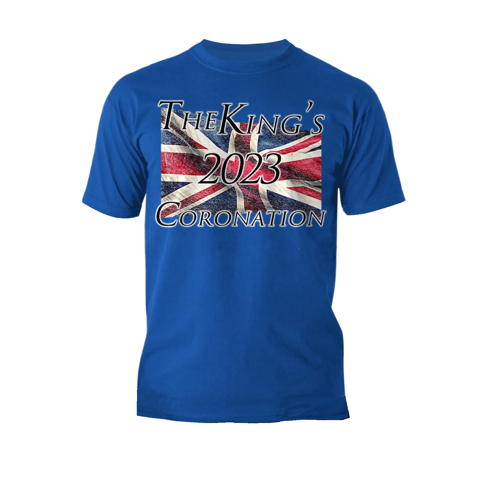 Urban Attitude Kings Coronation 2023 Union Jack Flag Flying Men's T-shirt