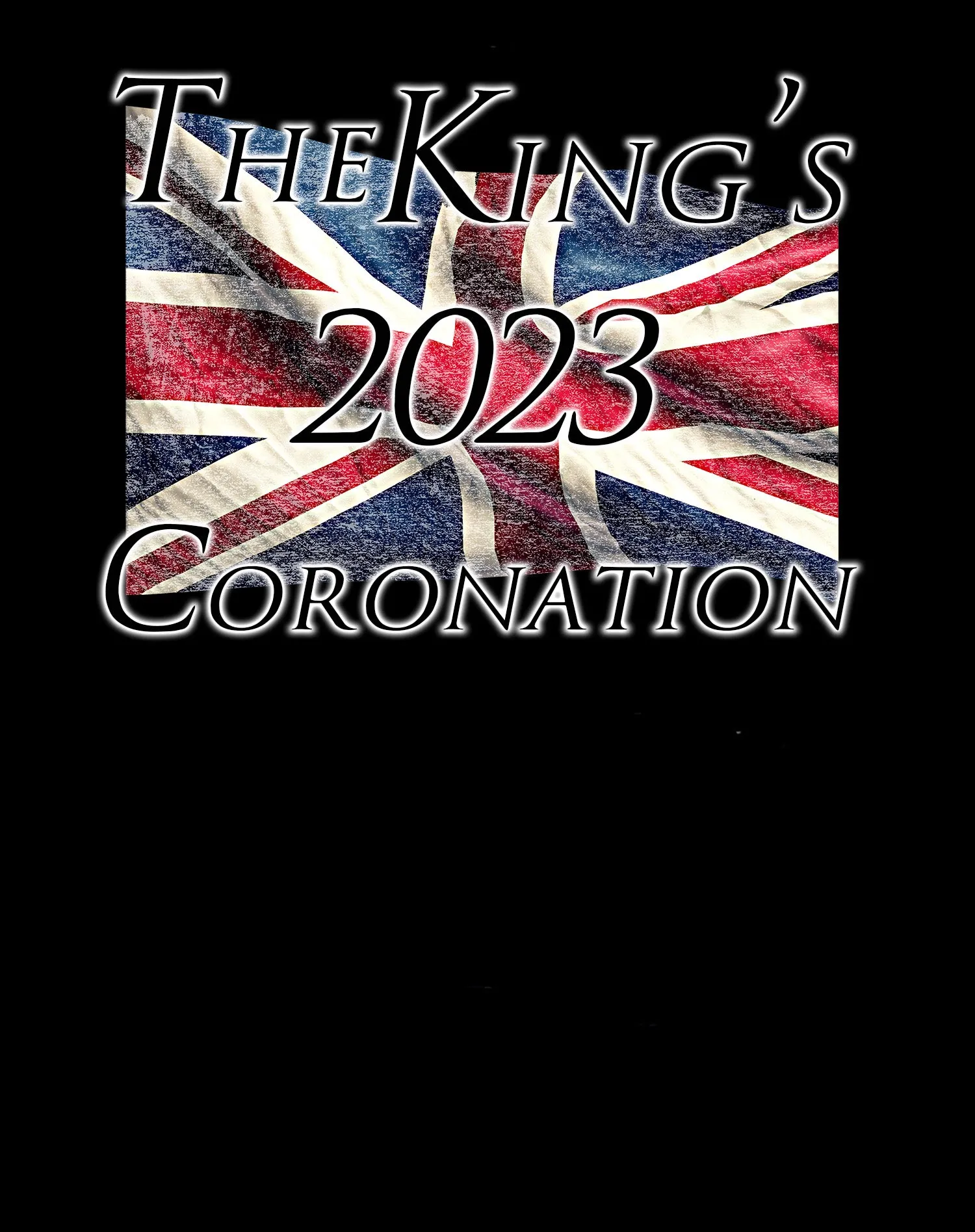 Urban Attitude Kings Coronation 2023 Union Jack Flag Flying Men's T-shirt