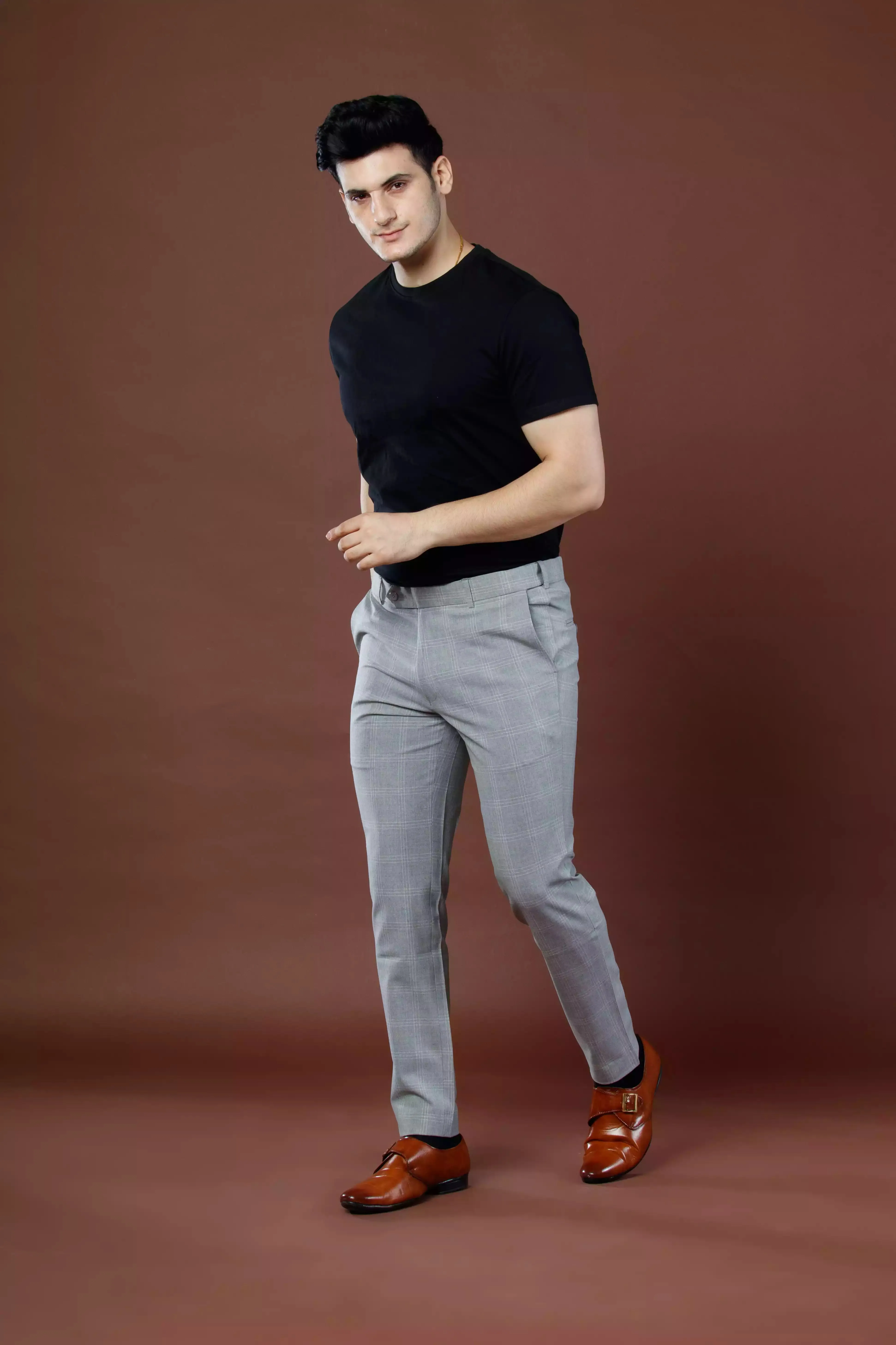 Urban Checks Flexiwaist Pants
