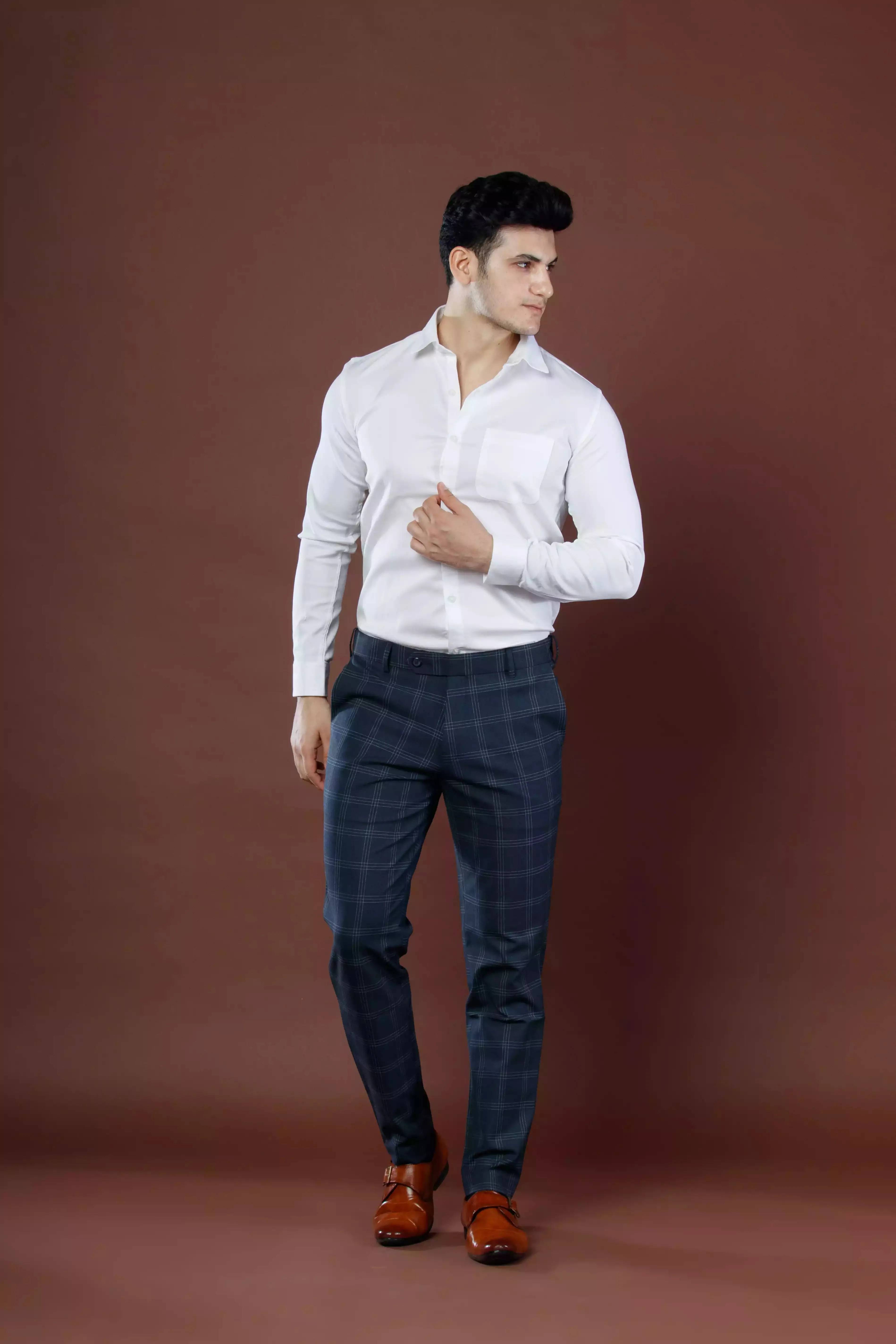 Urban Checks Flexiwaist Pants