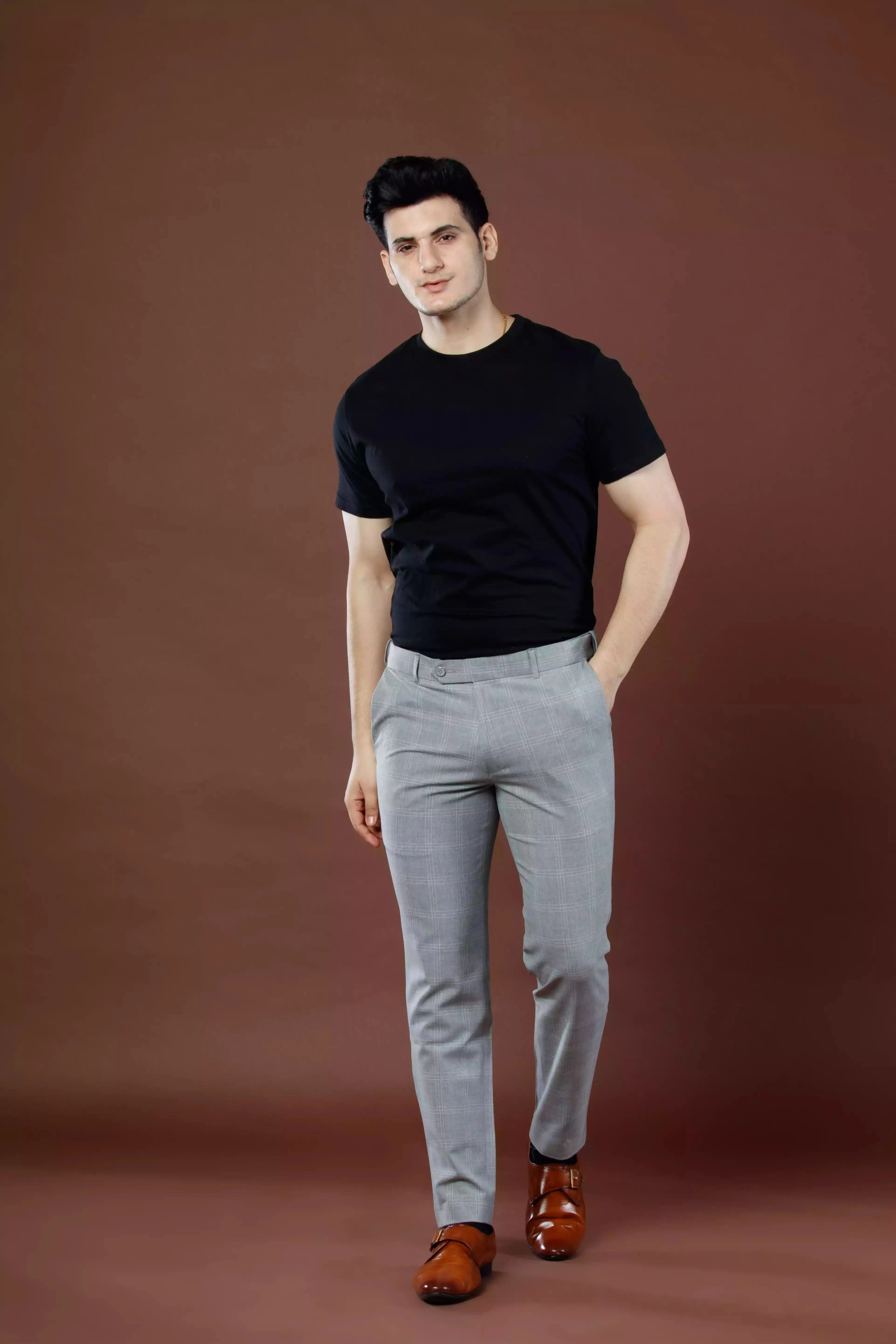 Urban Checks Flexiwaist Pants