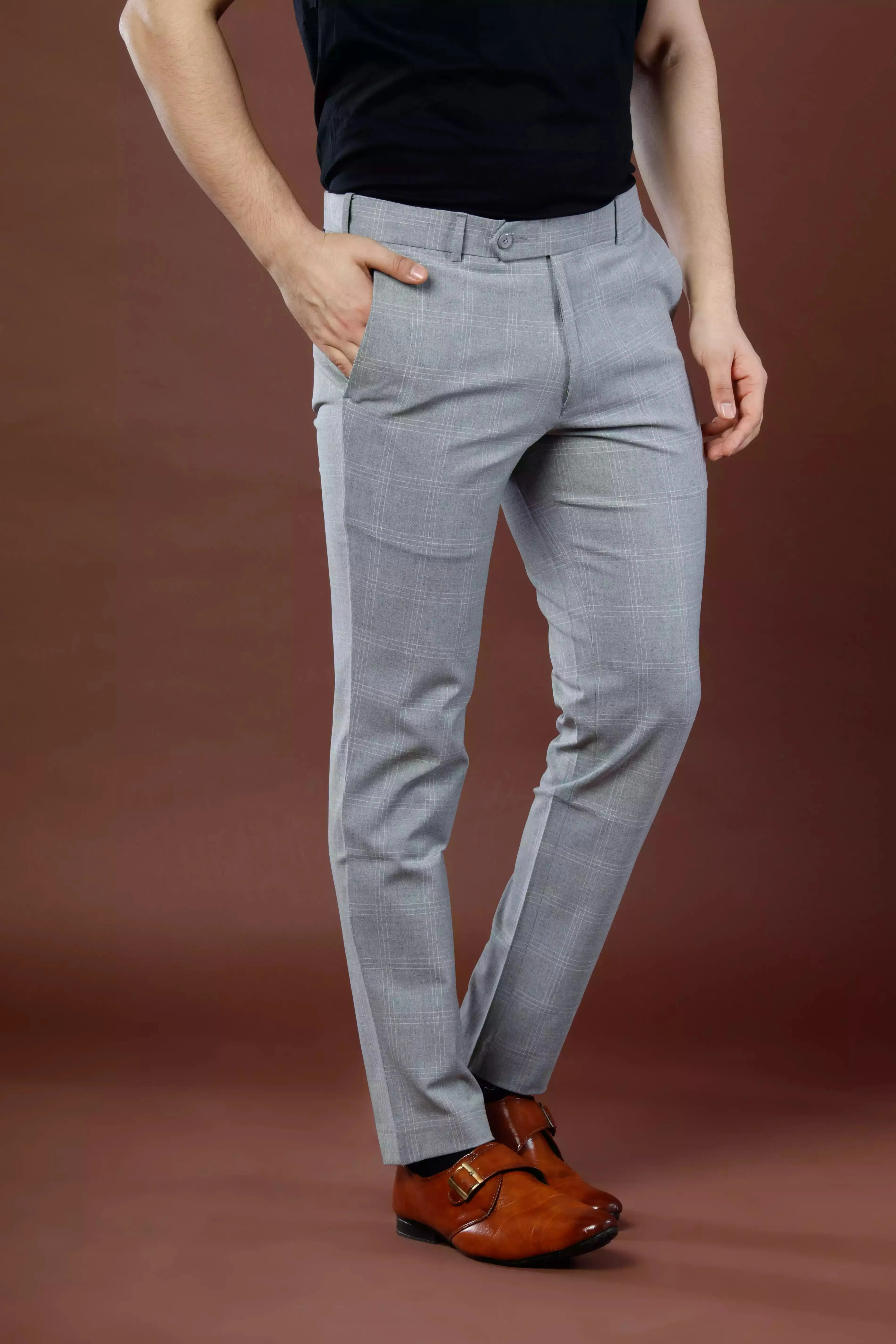 Urban Checks Flexiwaist Pants