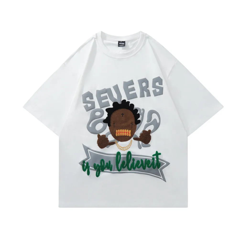 Urban Hip Hop Bold Graphic T-shirt